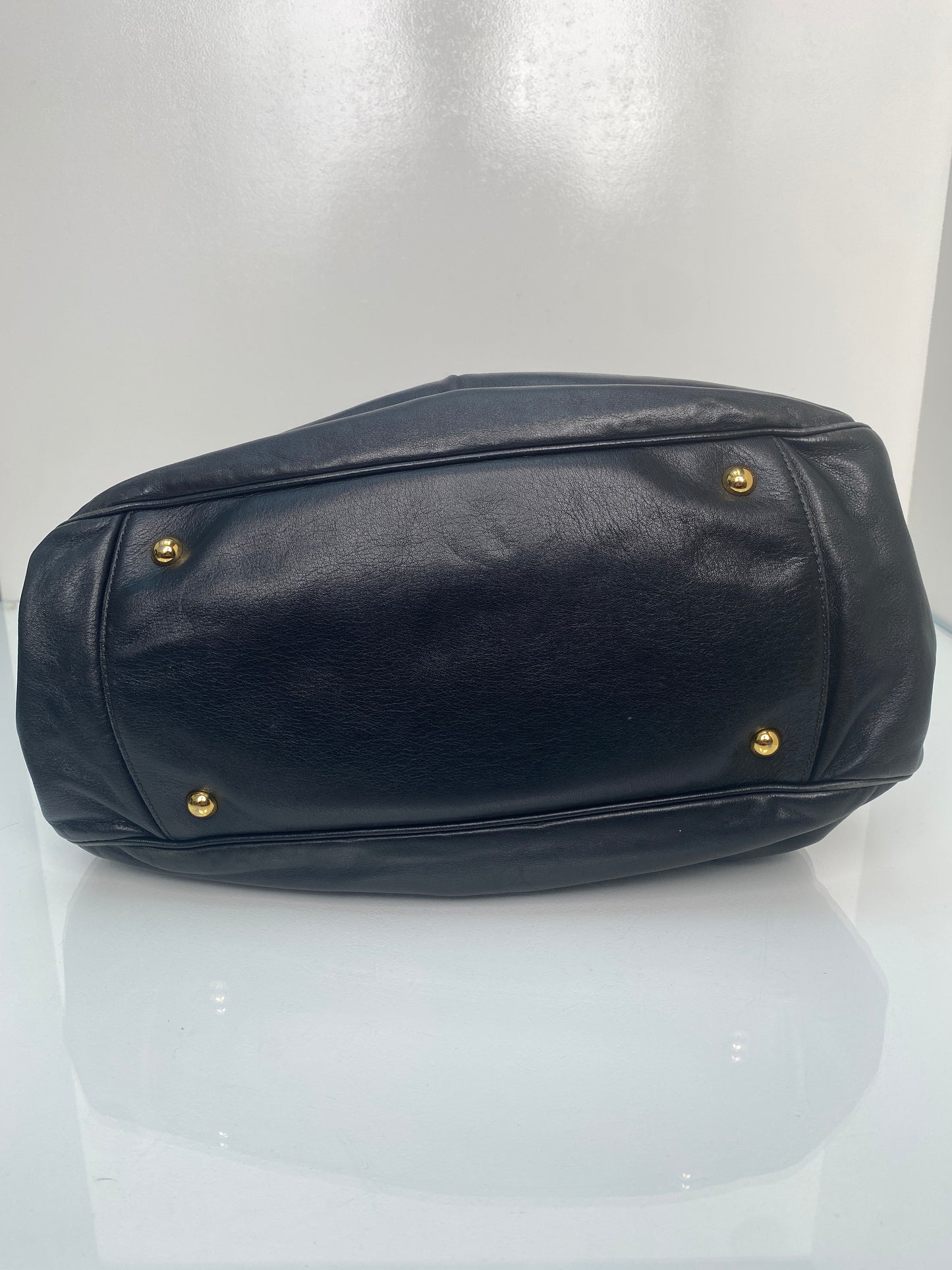 Miu Miu Black Leather Bag GHW