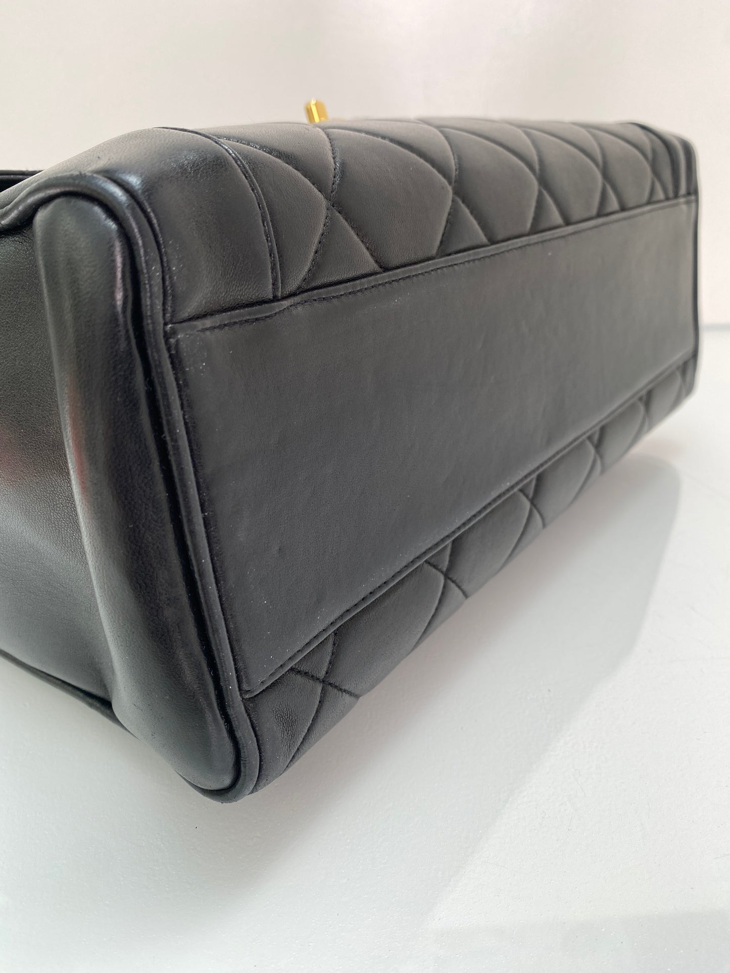 Chanel Kelly Vintage Black Lambskin GHW #07