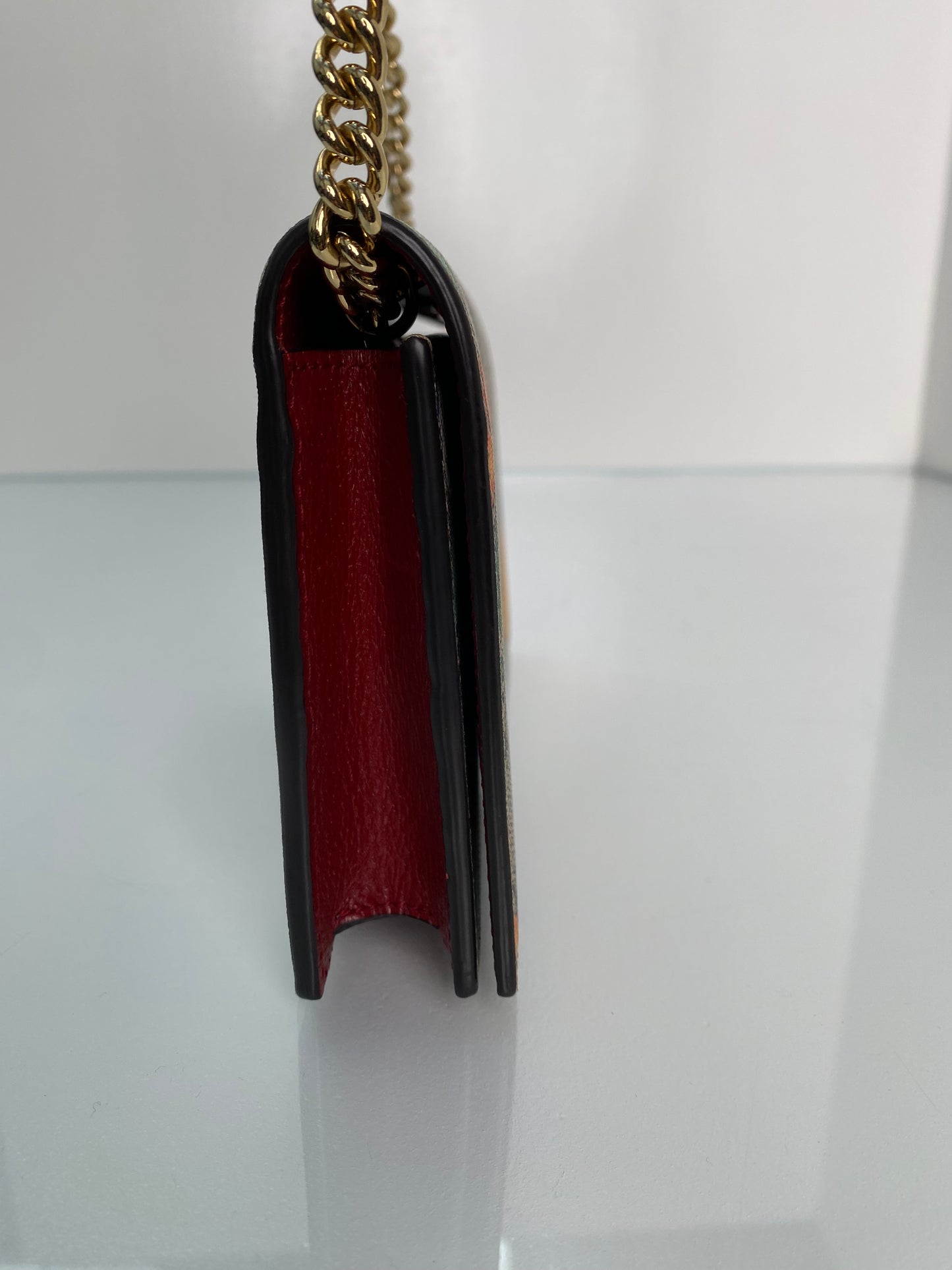 Gucci Tian GG Wallet On The Chain Bag GHW