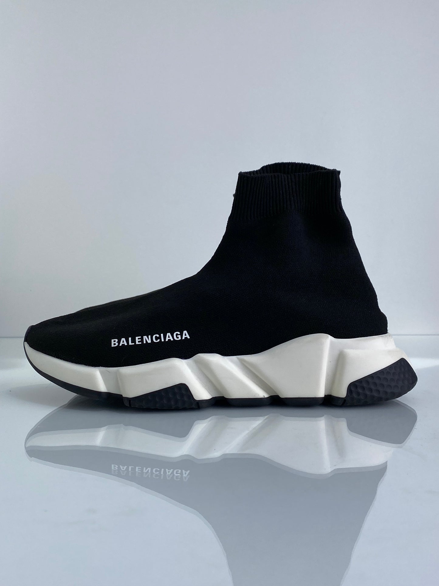 Balenciaga Black Sock Sneakers, 38