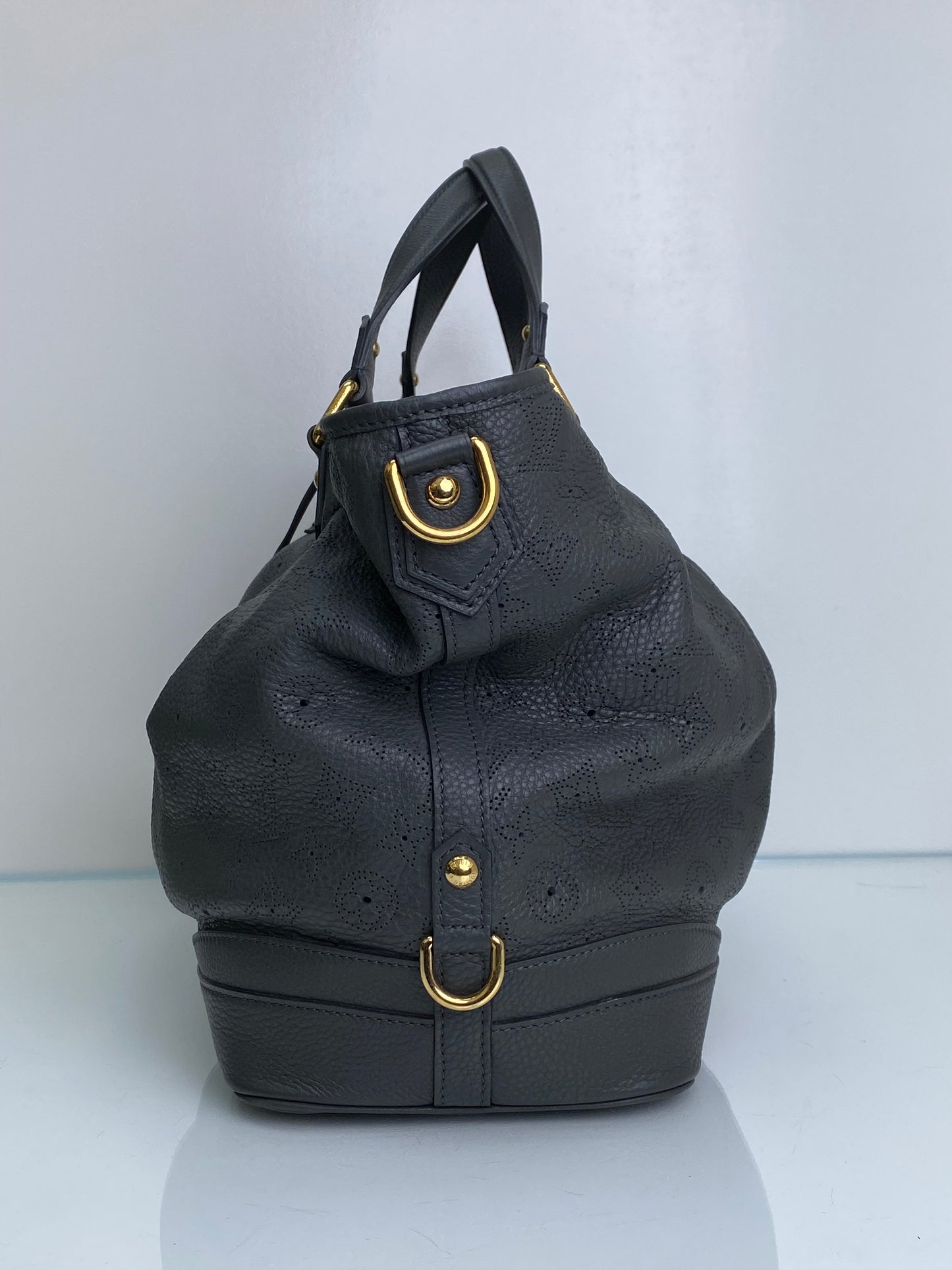 Louis Vuitton Stellar Grey Mahina Tote Bag GHW