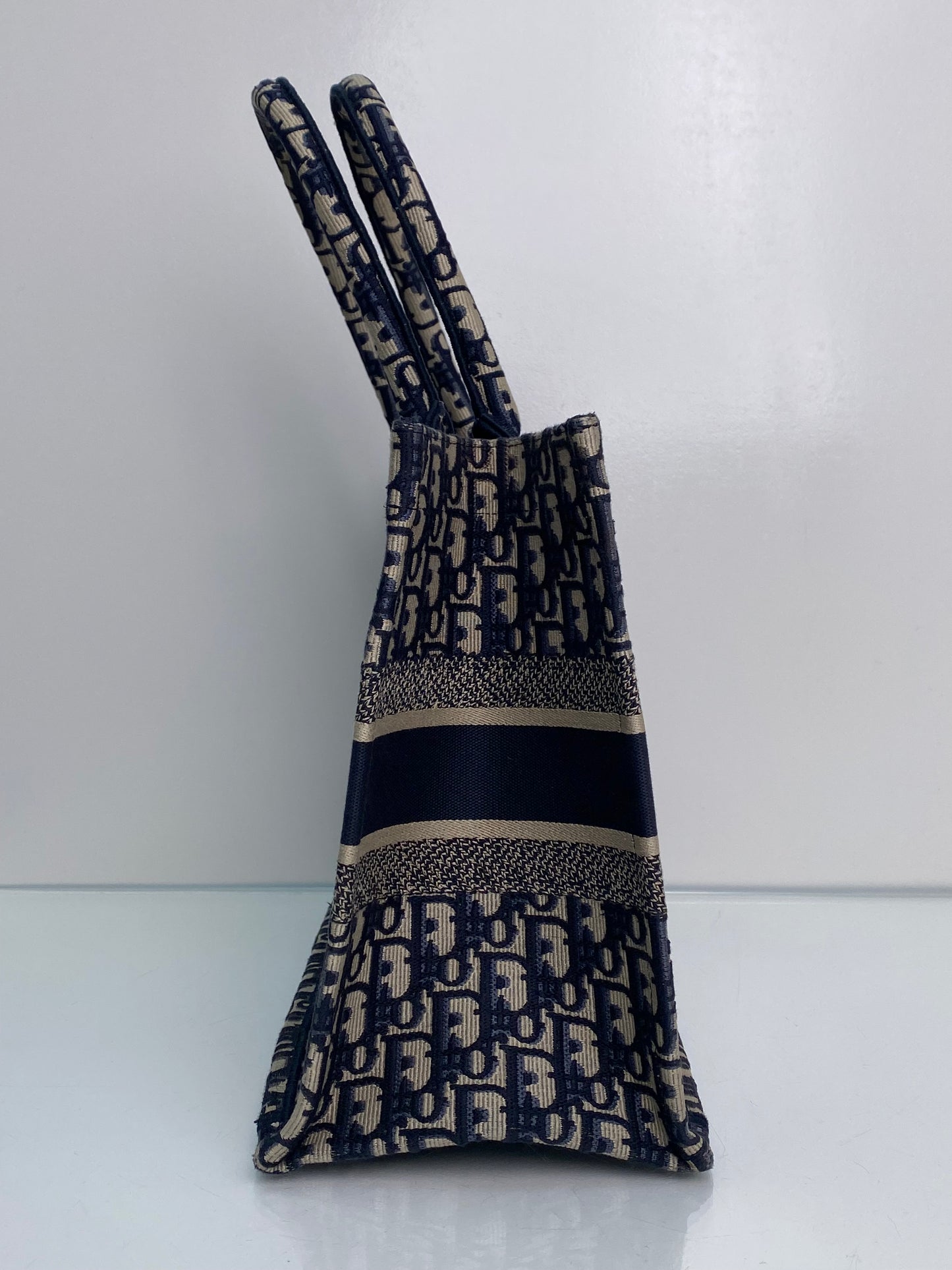Dior Navy Oblique Book Tote