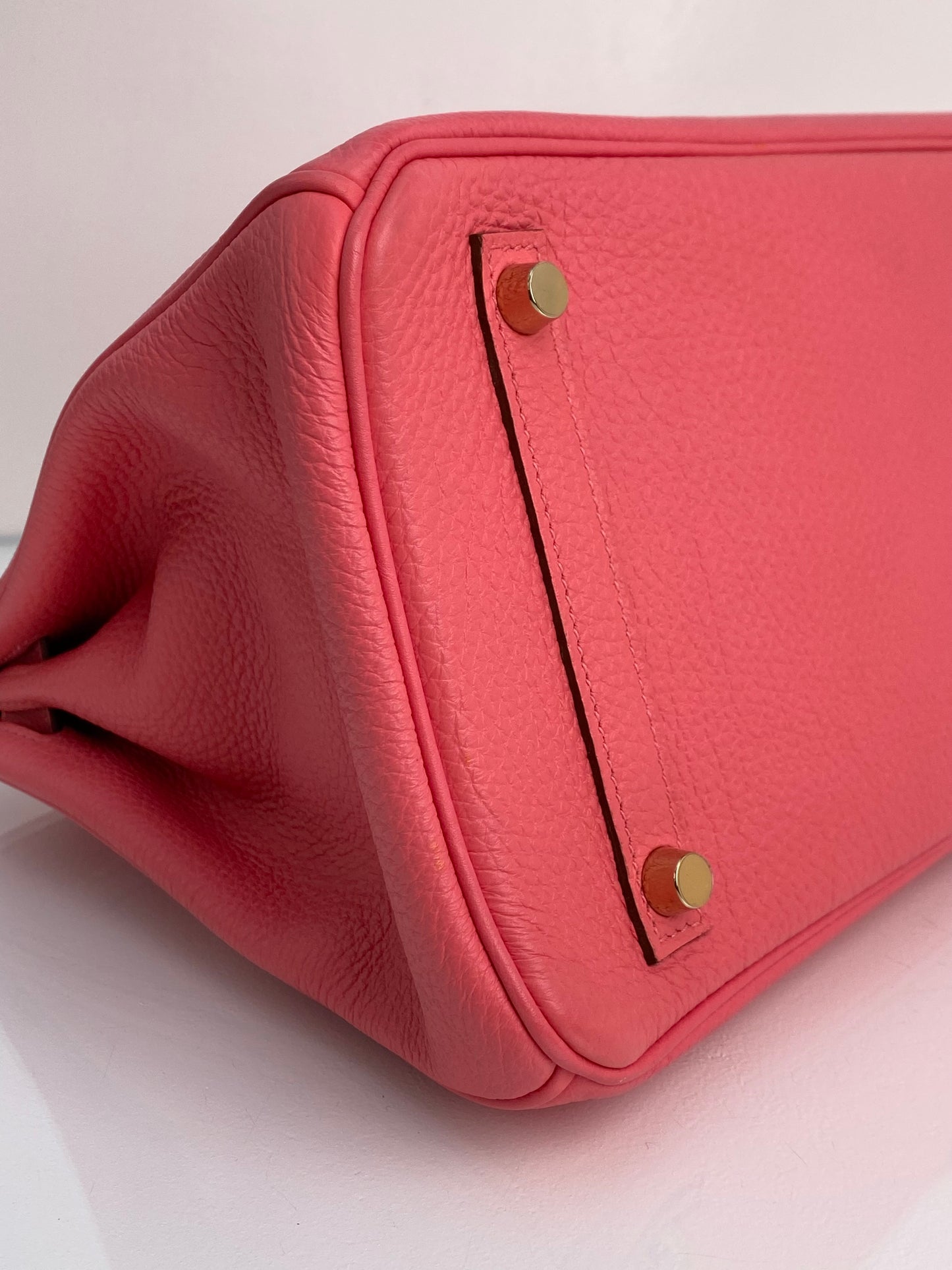 Hermes Birkin 30 Rose Lipstick Togo GHW #P