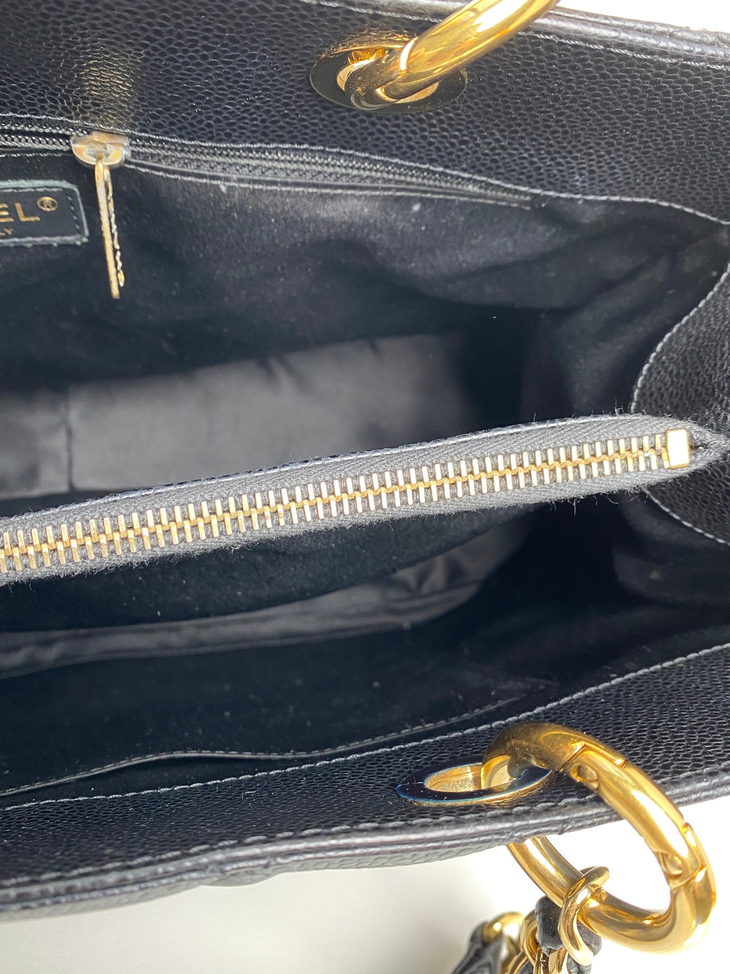 Chanel GST Black Caviar GHW #19