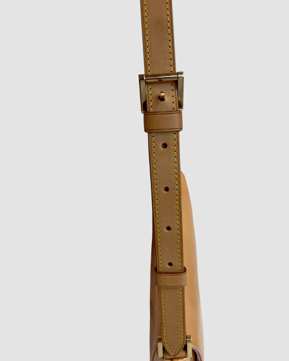 Louis Vuitton Yellow Vernis Thompson Shoulder Bag