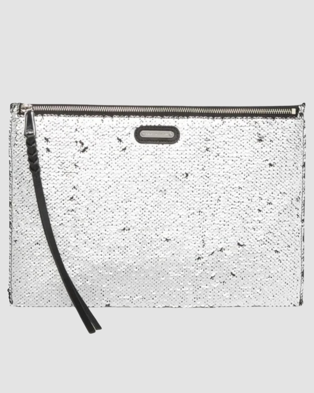 Rebecca Minkoff Large Sequin Zip Clutch