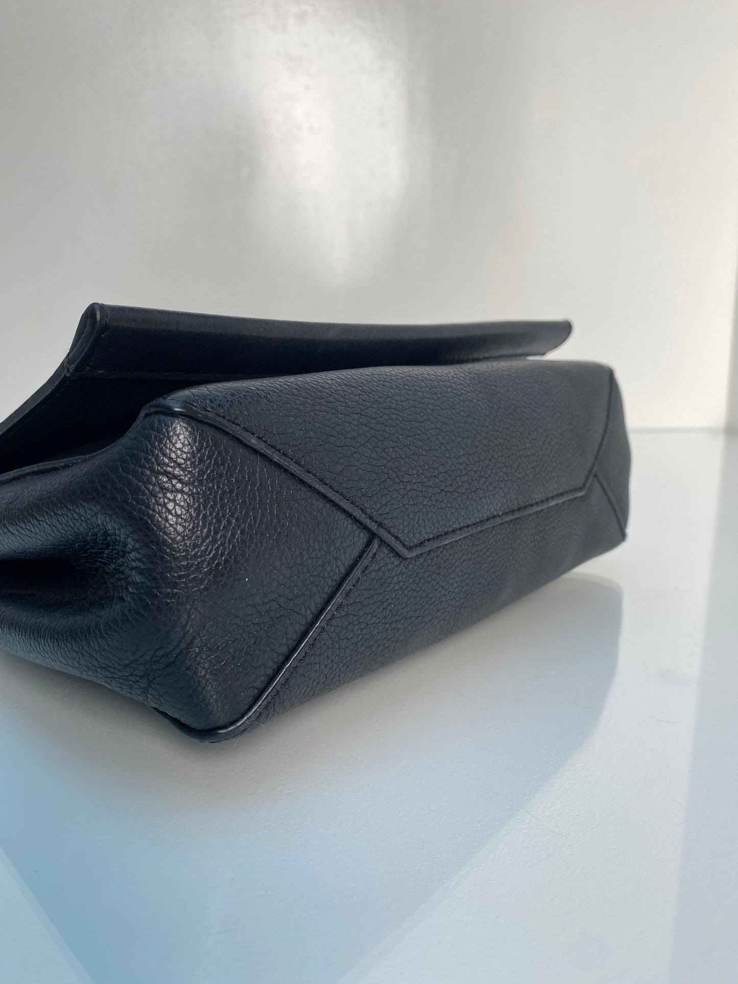 Louis Vuitton Black Lockme Bag SHW