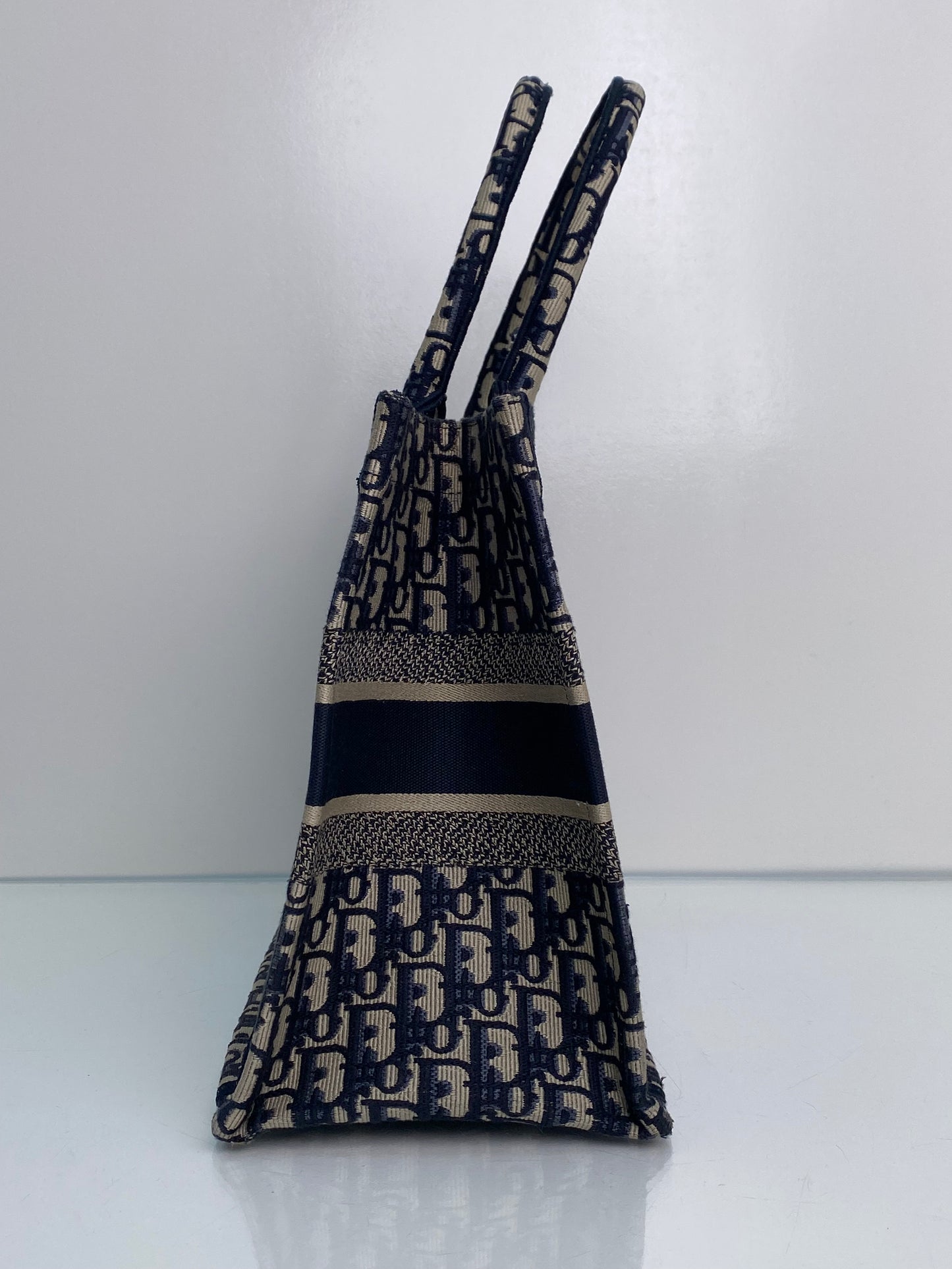 Dior Navy Oblique Book Tote