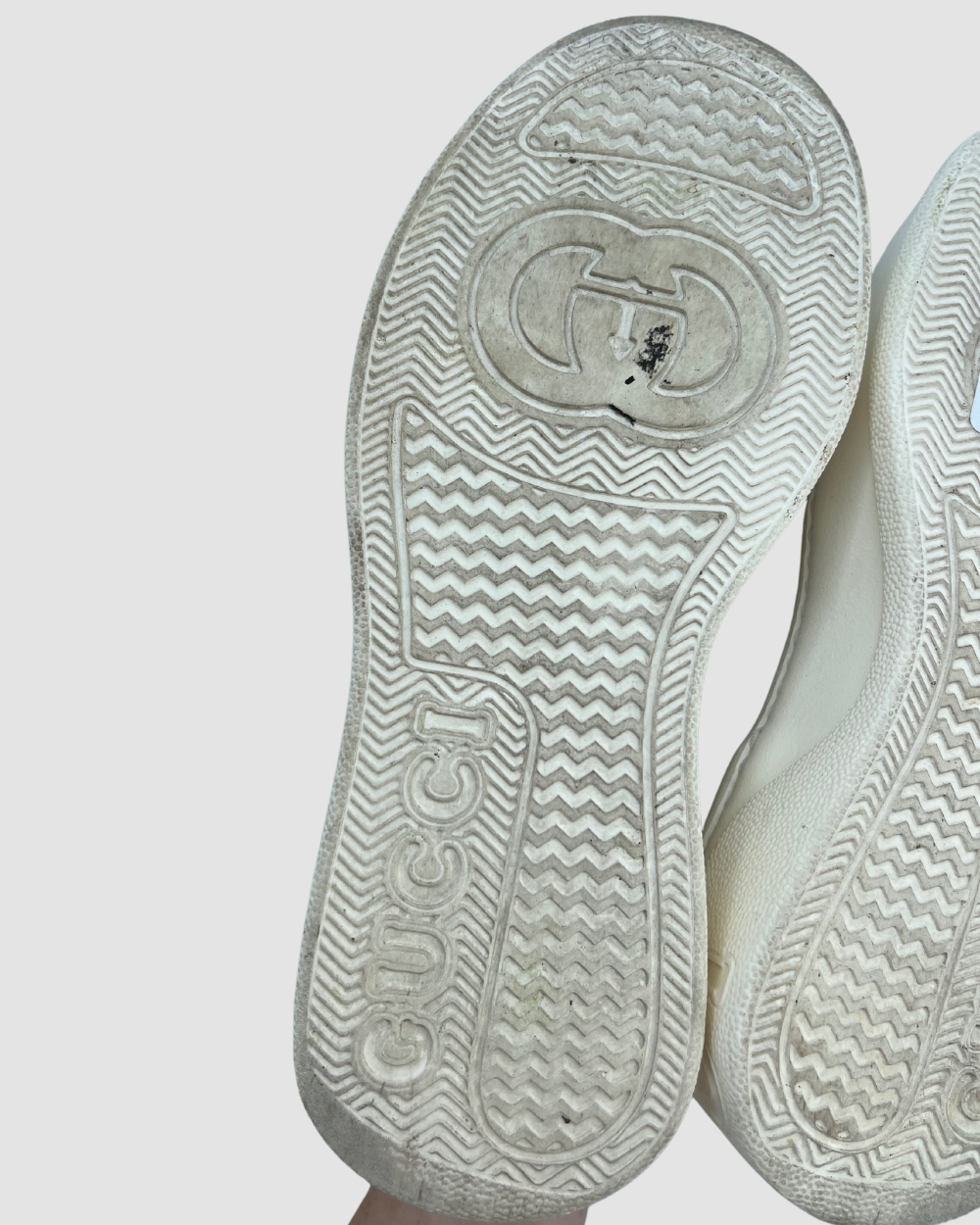 Gucci GG Canvas Leather Sneaker, 37