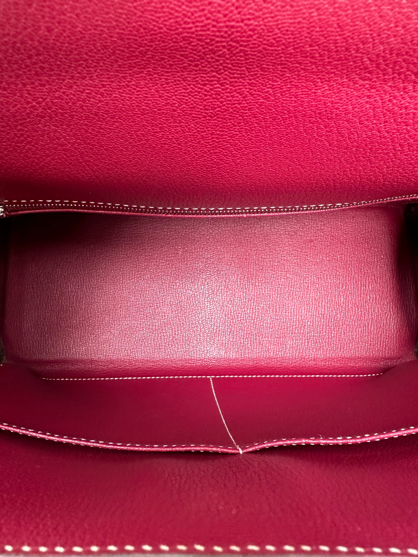 Hermes Kelly 35 Rose Tyrien/Tosca Candy Collection Epsom PHW #O