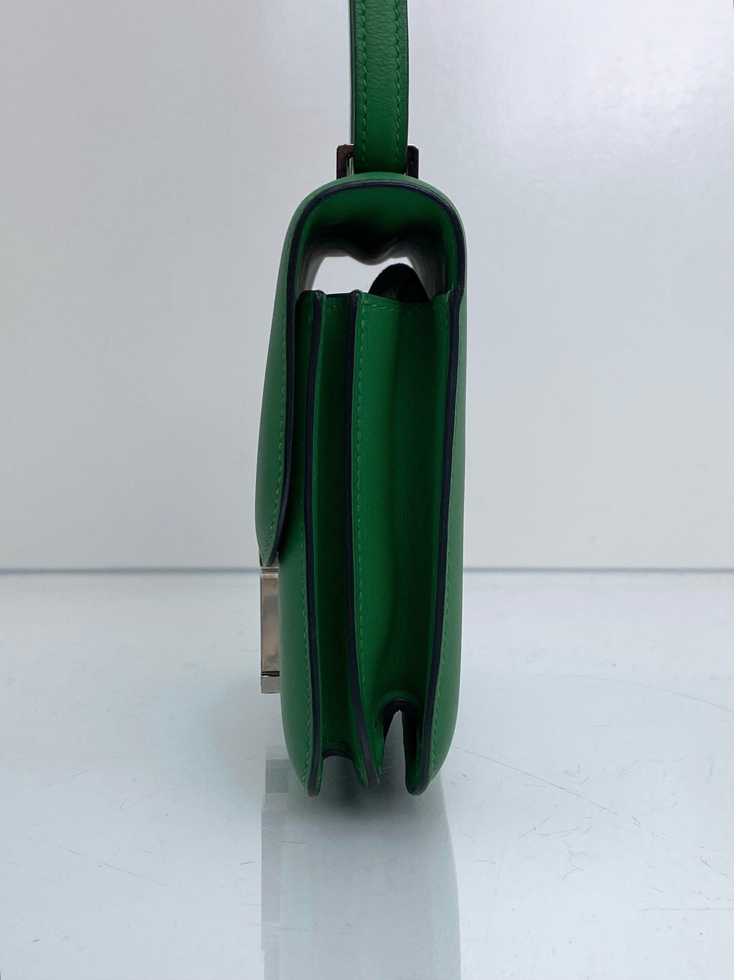 Hermes Constance 18 Green Calf PHW