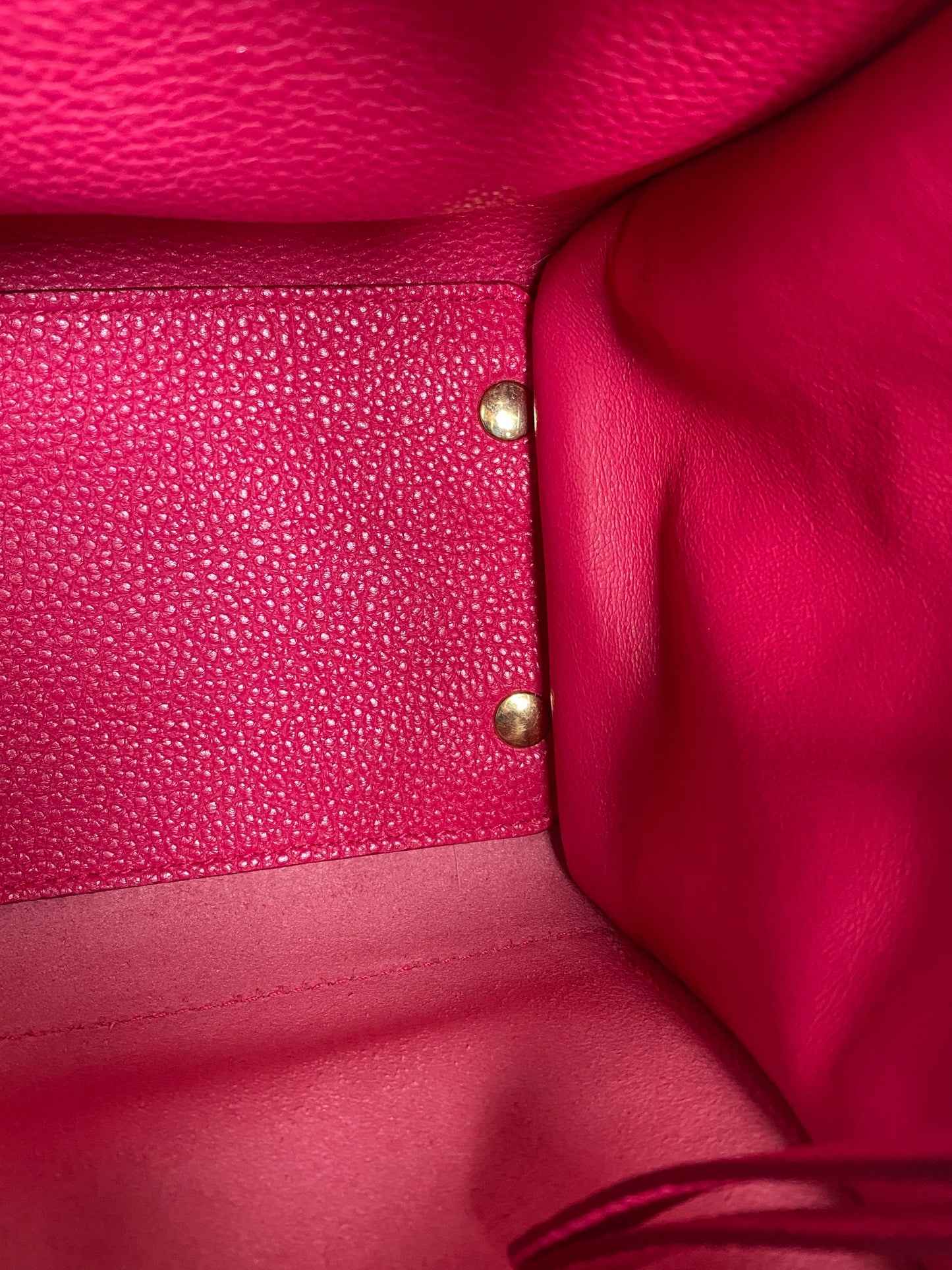 Salvatore Ferragamo Pink Small Crossbody Tote GHW
