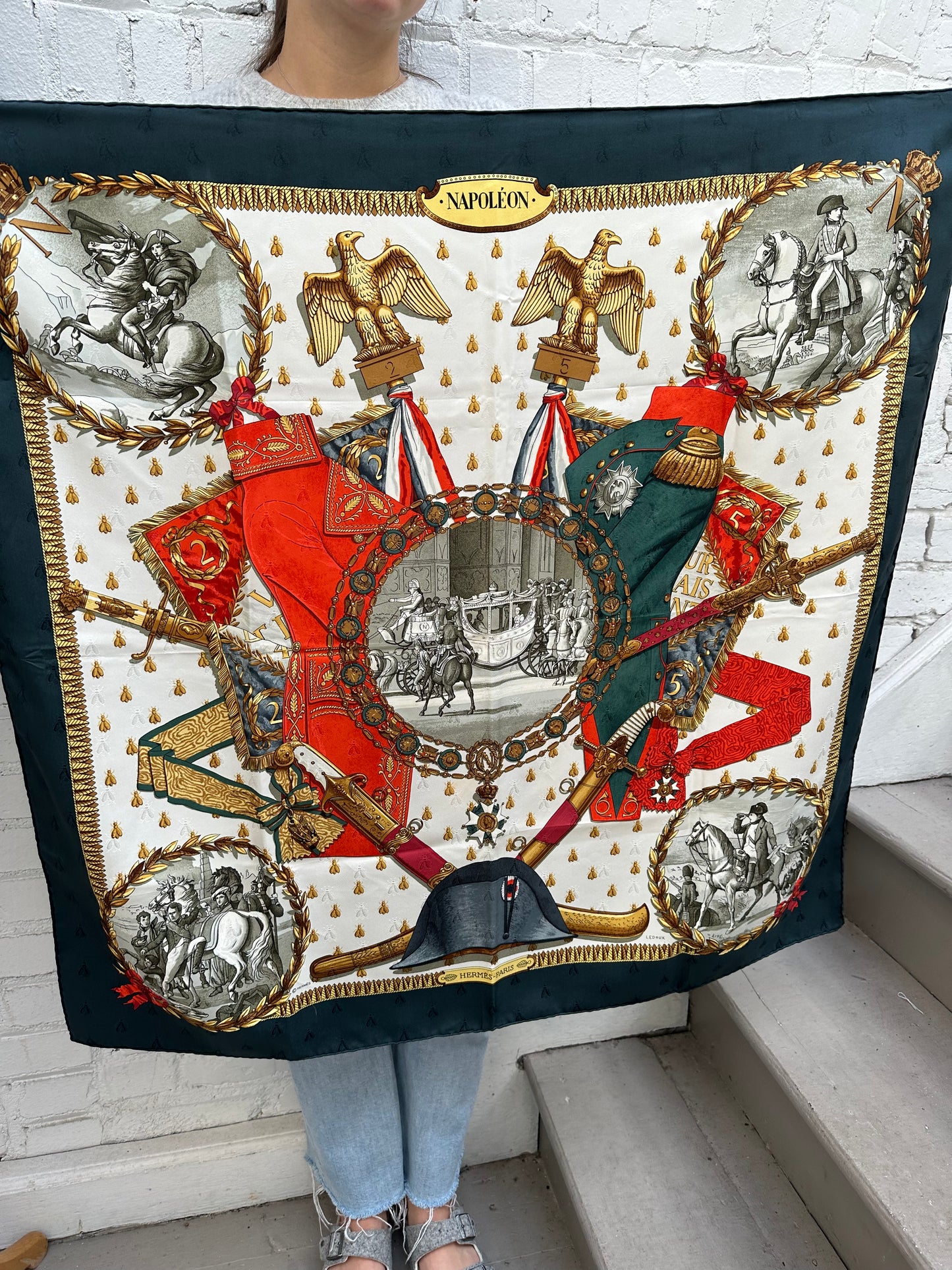 Hermes Napoleon scarf