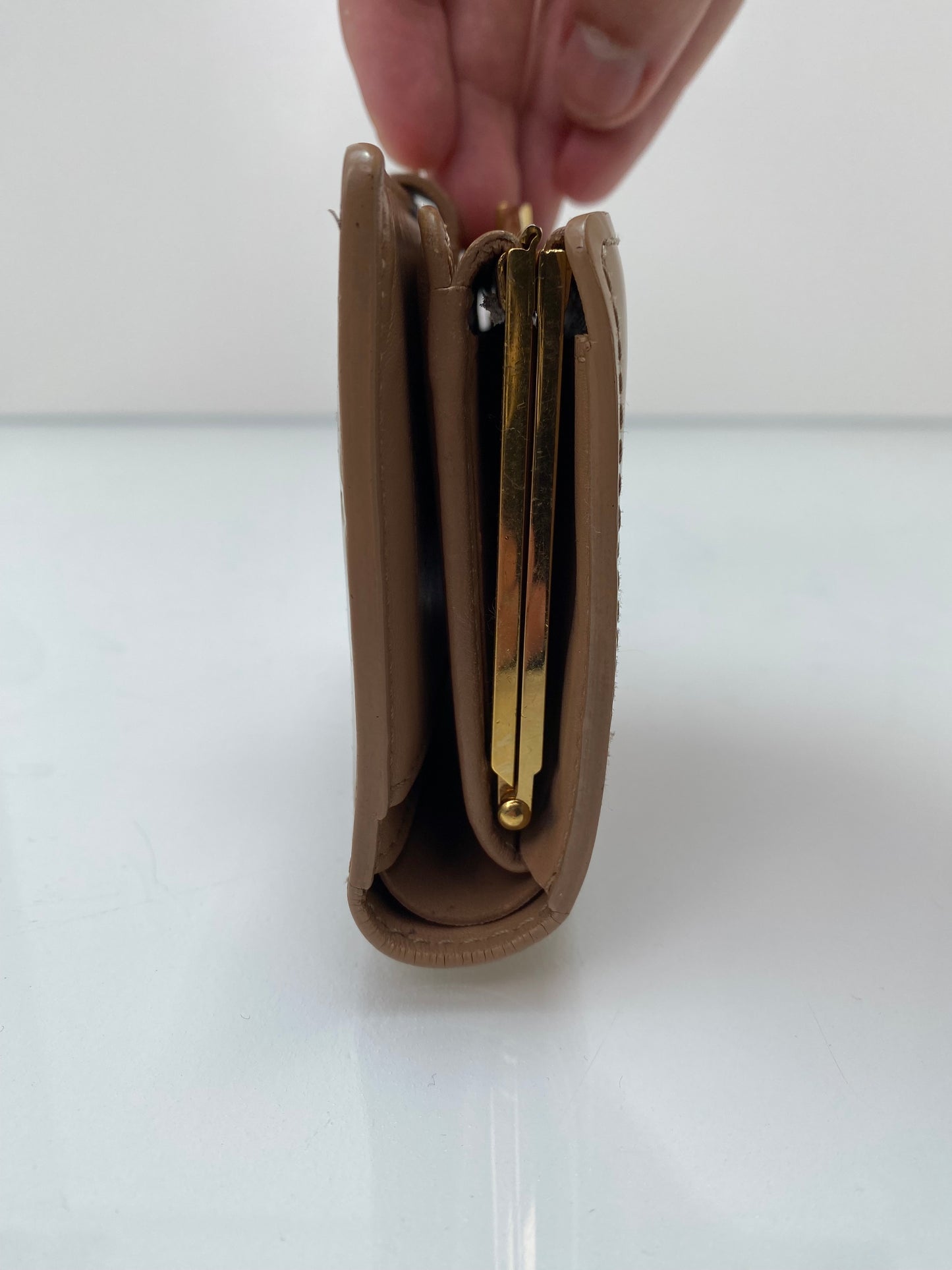 Louis Vuitton Vernis Beige Mini Agenda