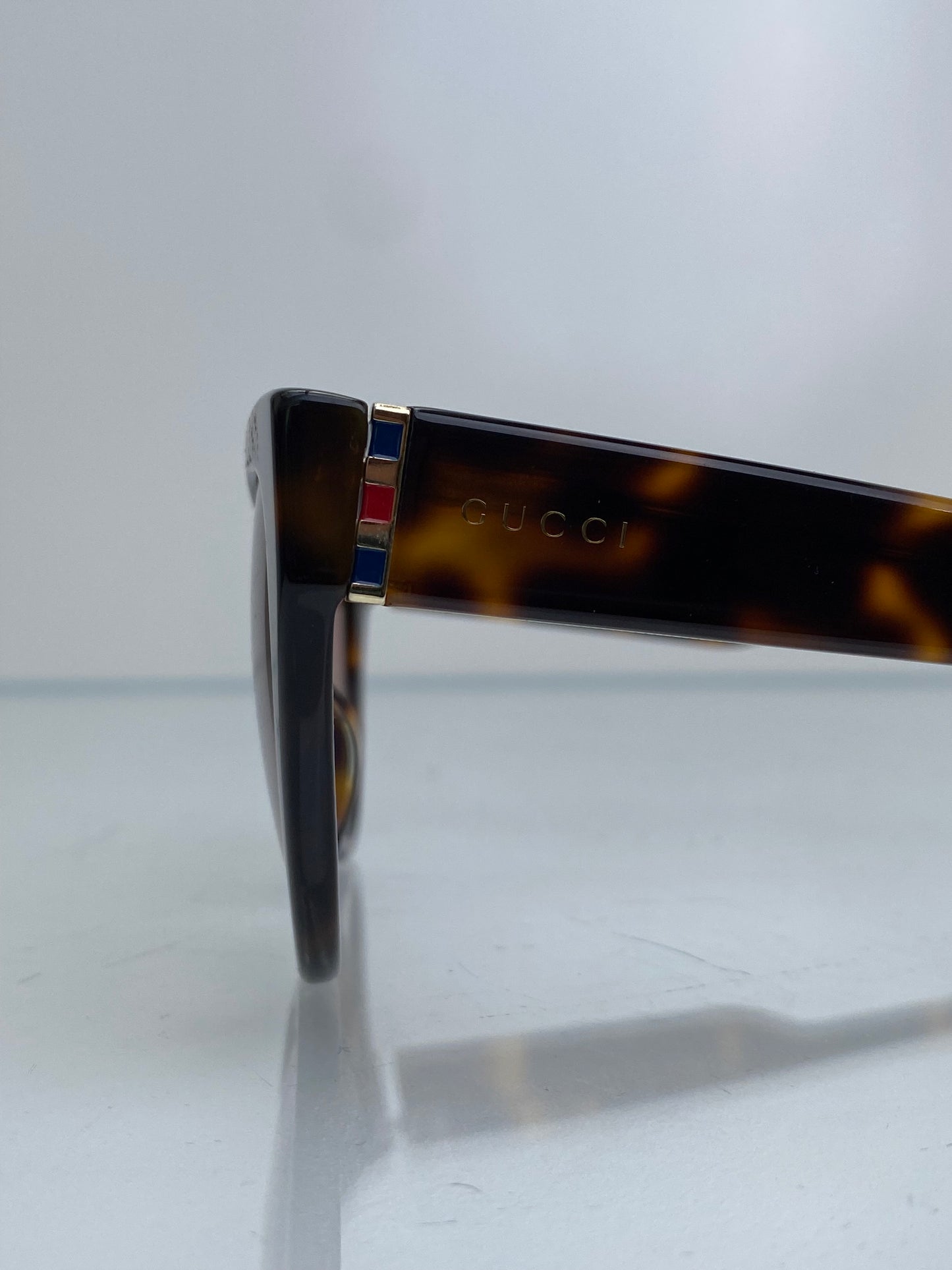 Gucci Tortoise Cat Eye Sunglasses (As Is)