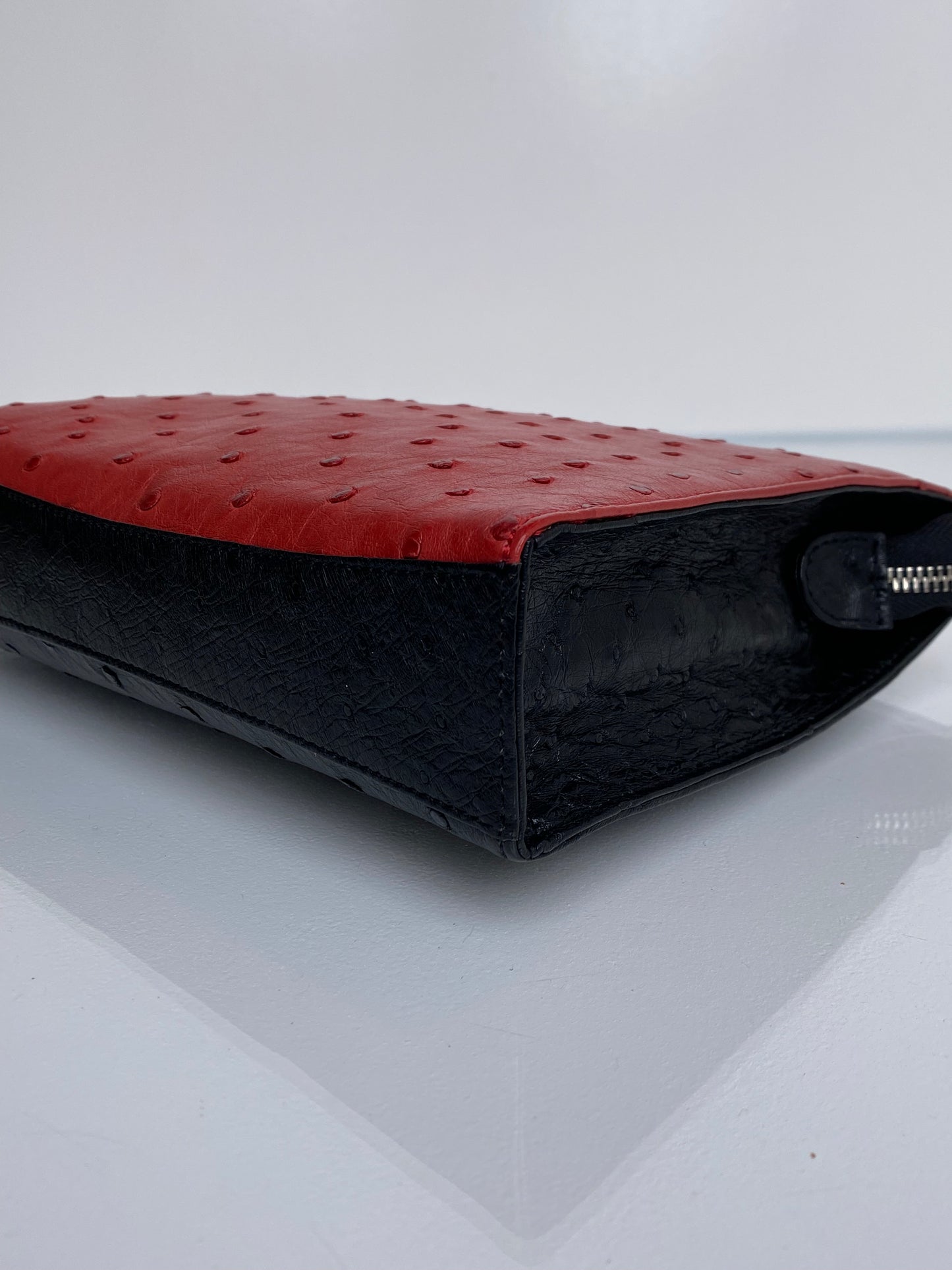 Cape Cobra Red & Black Exotic Wristlet