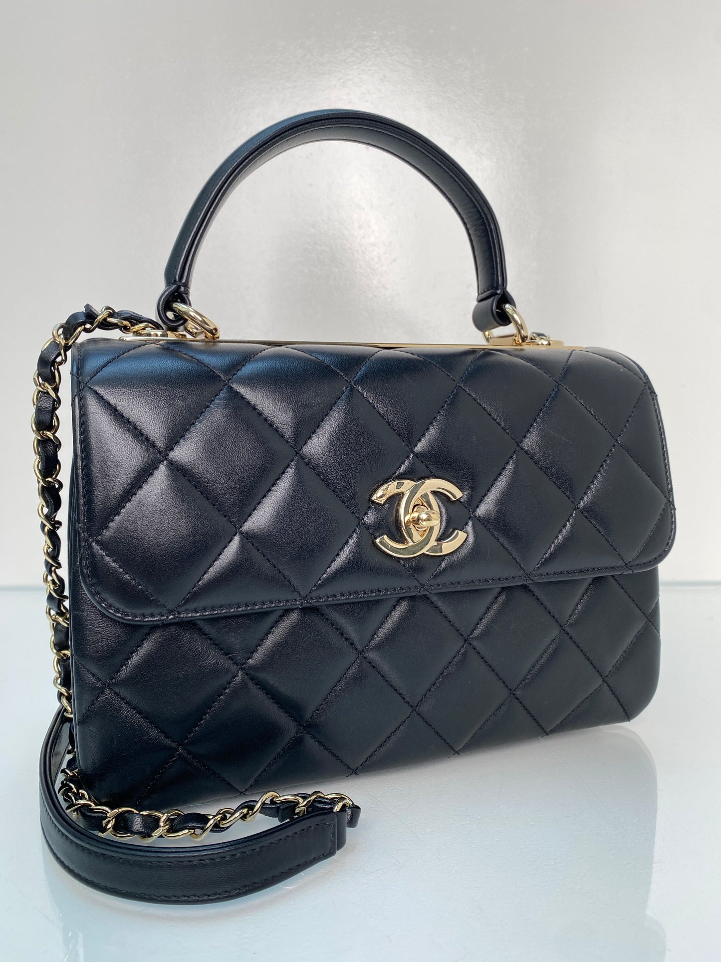 Chanel Black Trendy Lambskin GHW