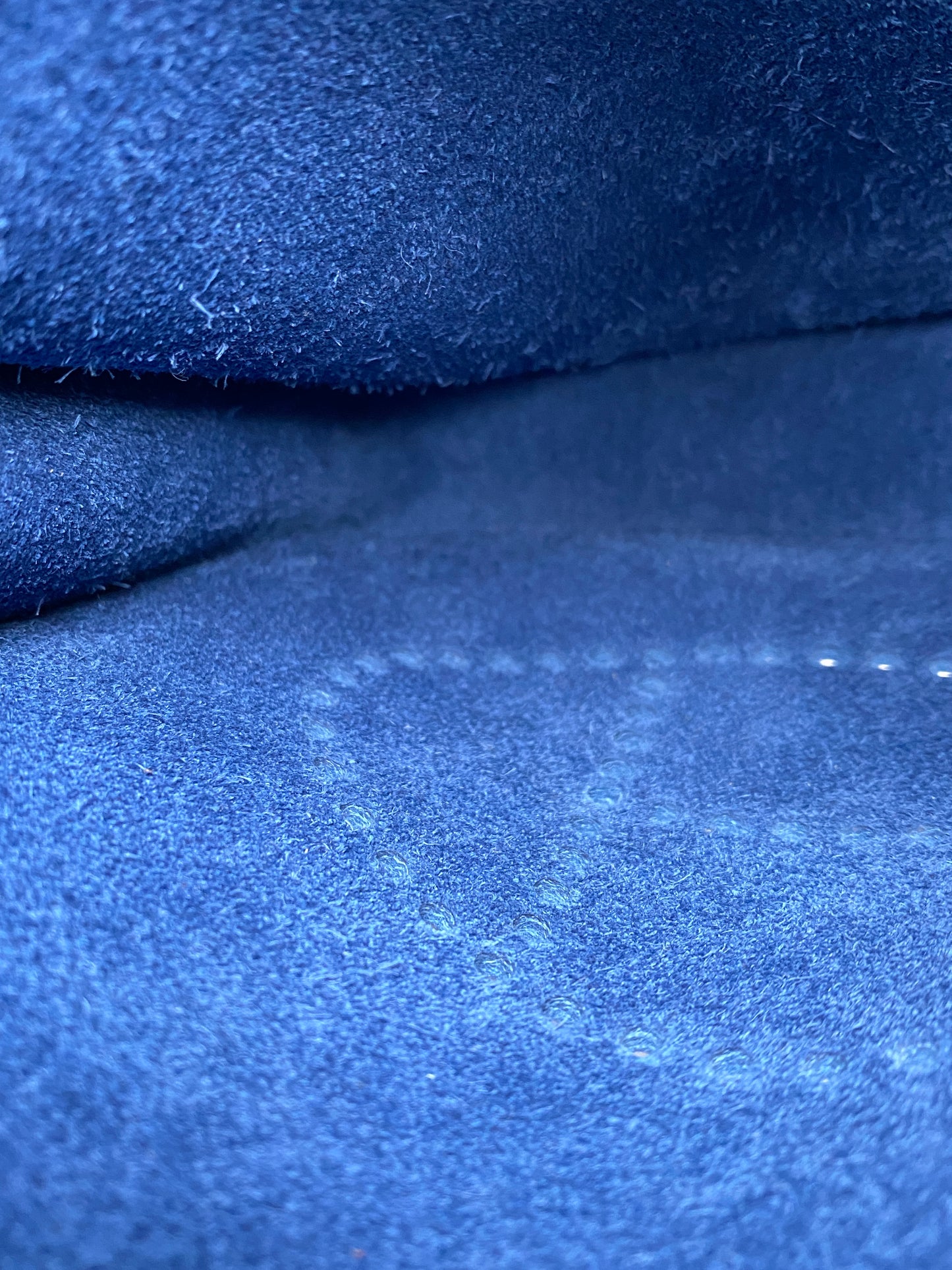 Hermes Evelyne TPM Bleu Tie Clemence PHW