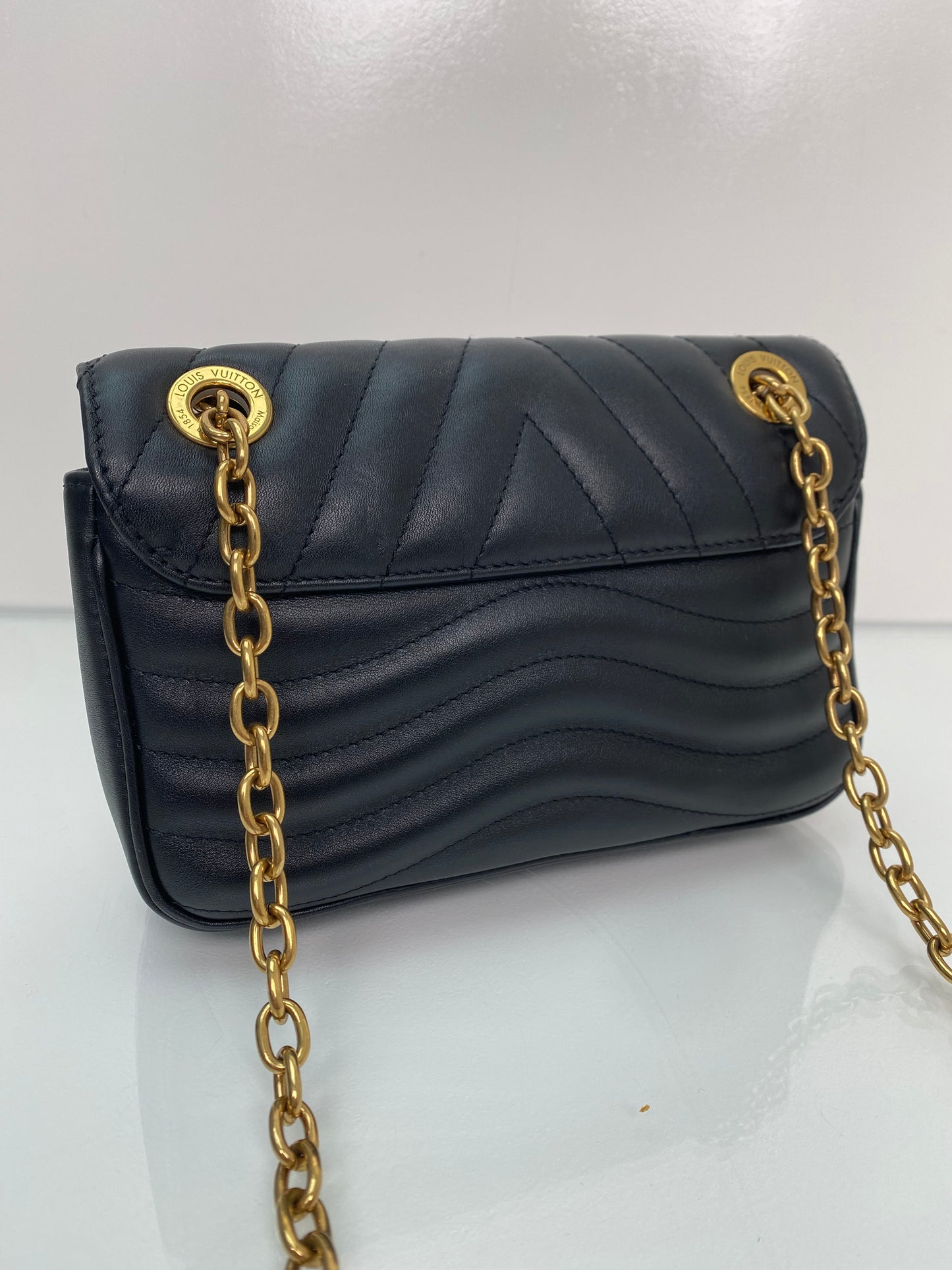 Louis Vuitton Black New Wave Crossbody Bag GHW