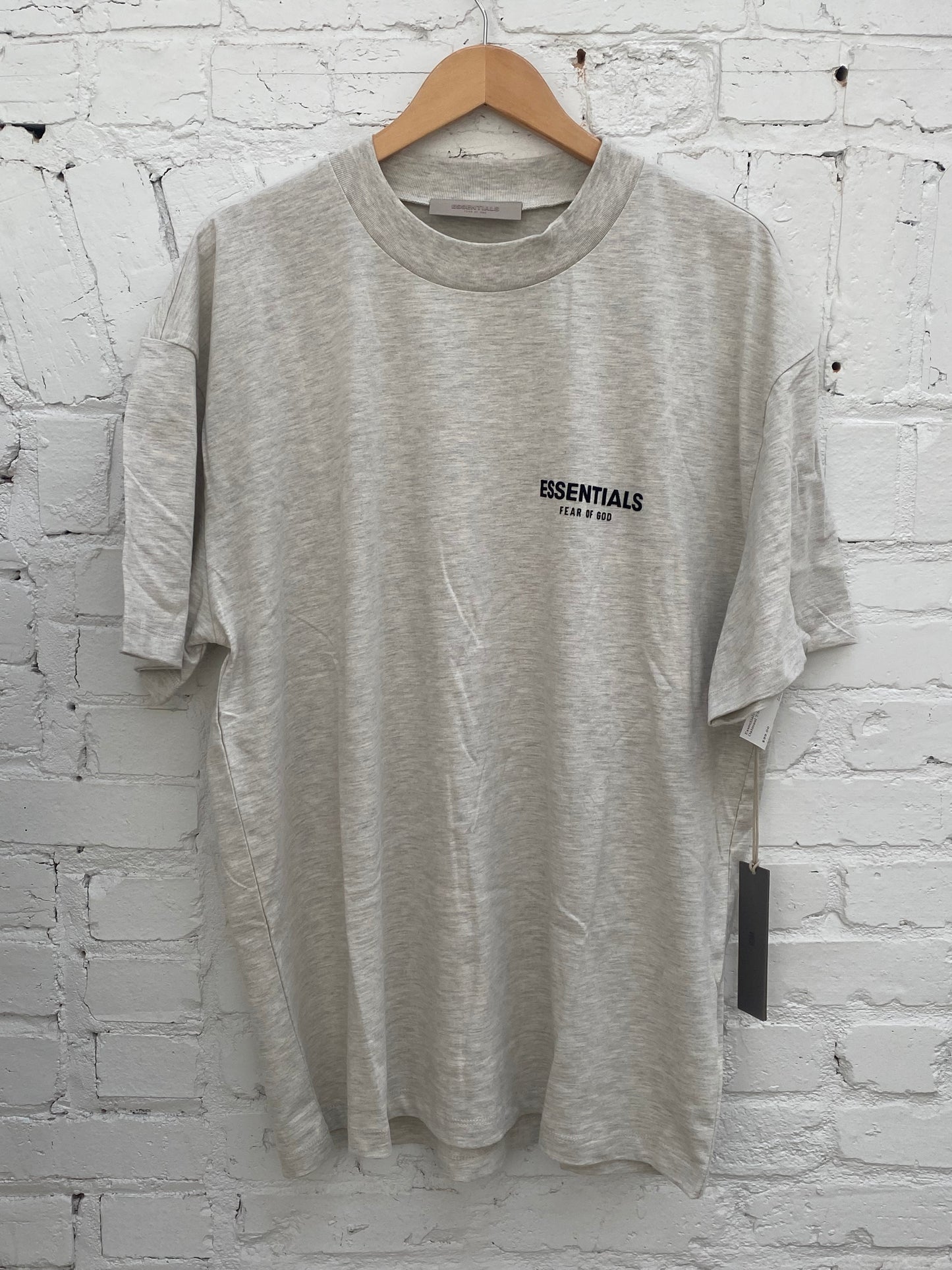 Essentials Light Oatmeal T-Shirt, L