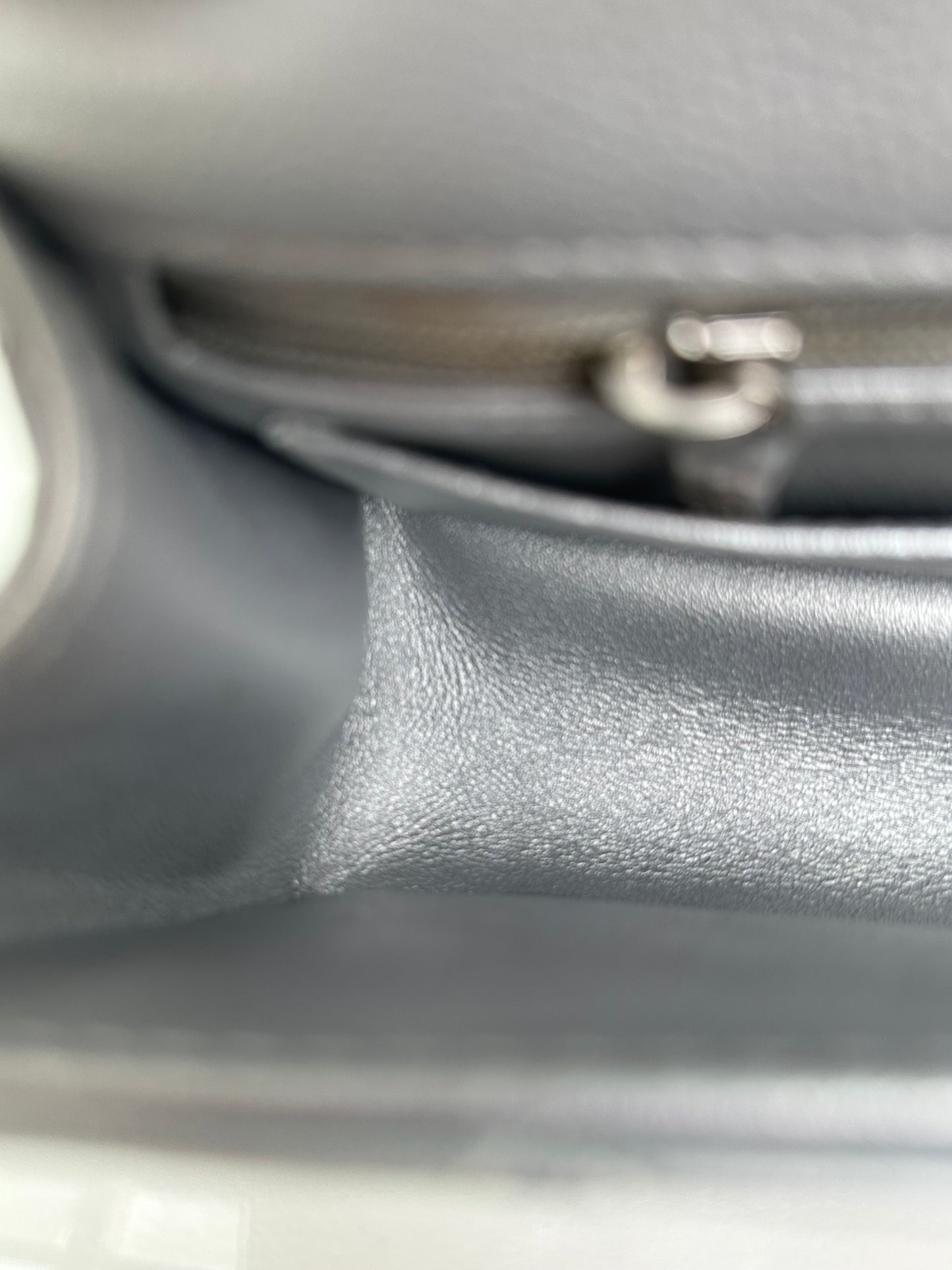 Chanel Re-issue Small Silver Flap SHW