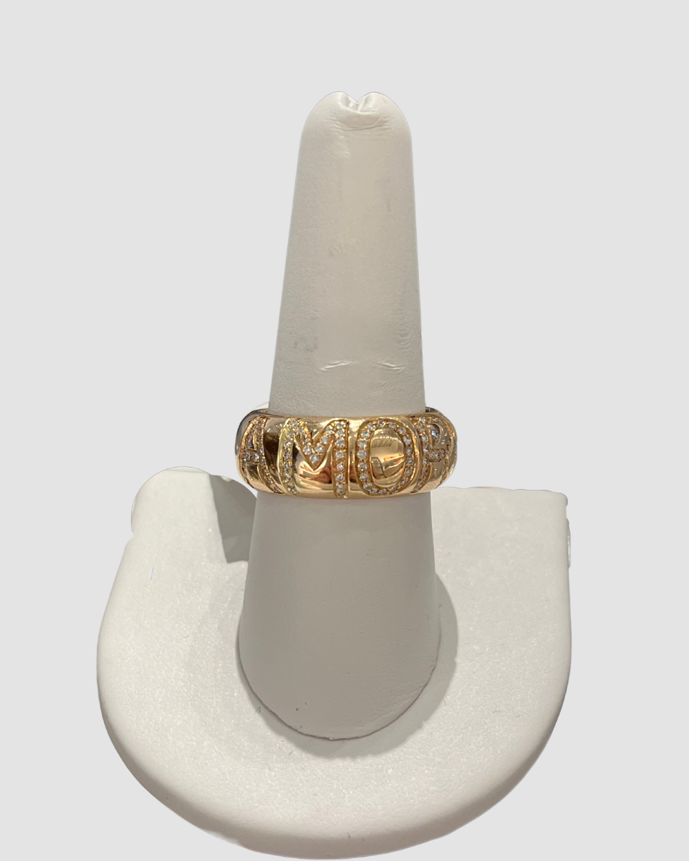 18K Rose Gold "AMORE" Ring