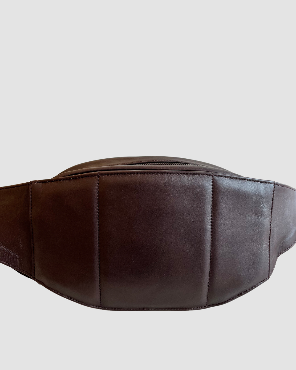 Bottega Veneta Purplish Brown Bum Bag