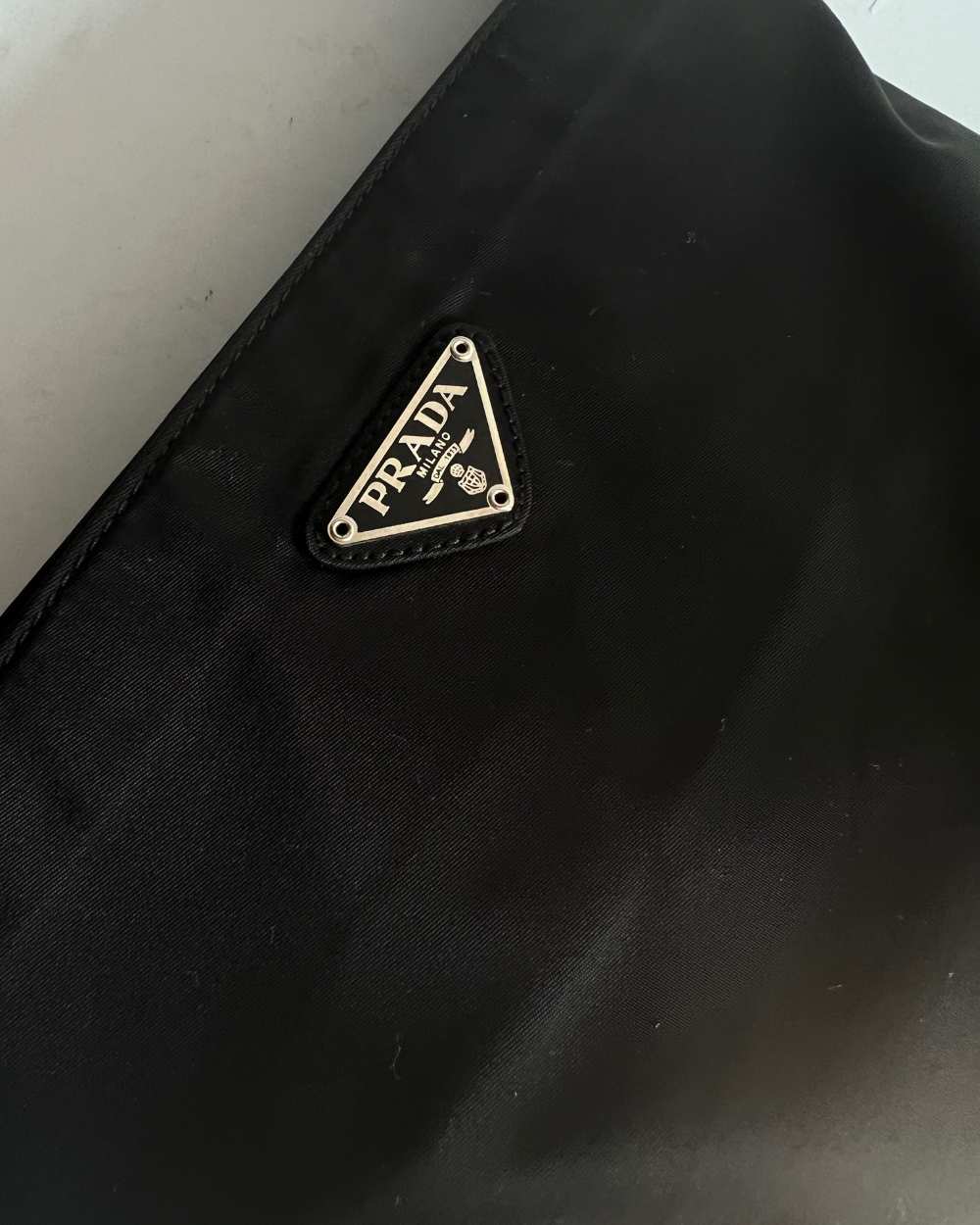 Prada Black Nylon Shoulder Bag