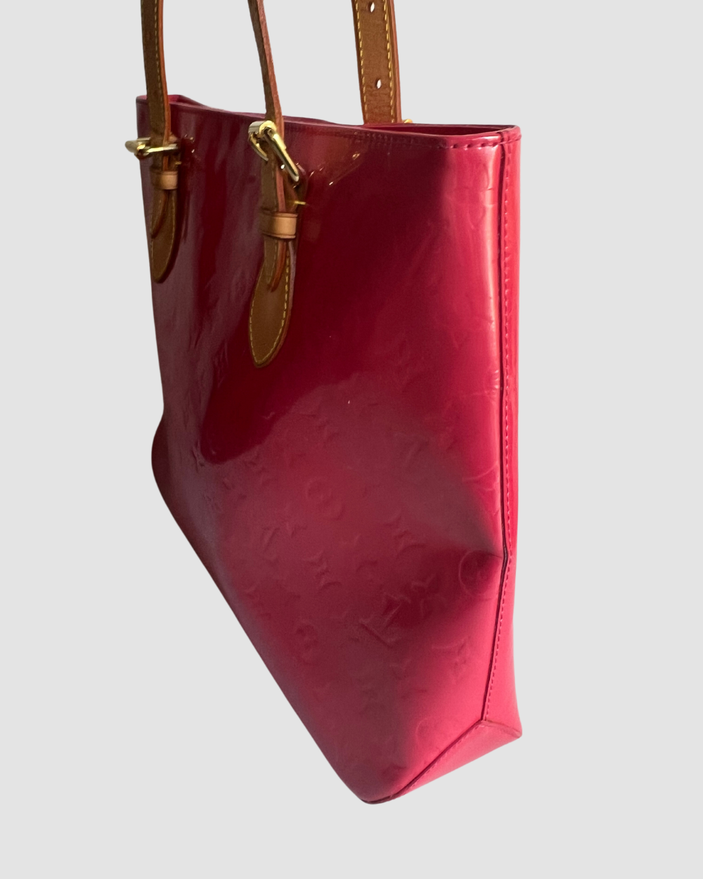 Louis Vuitton Hot Pink Vernis Shoulder Tote