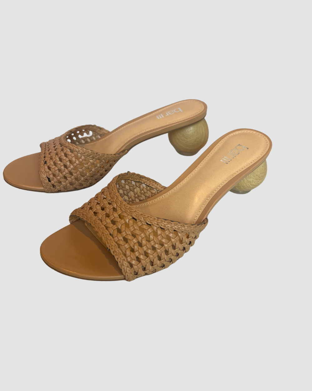 Bar III Crochet Wood Heel Sandal, 8