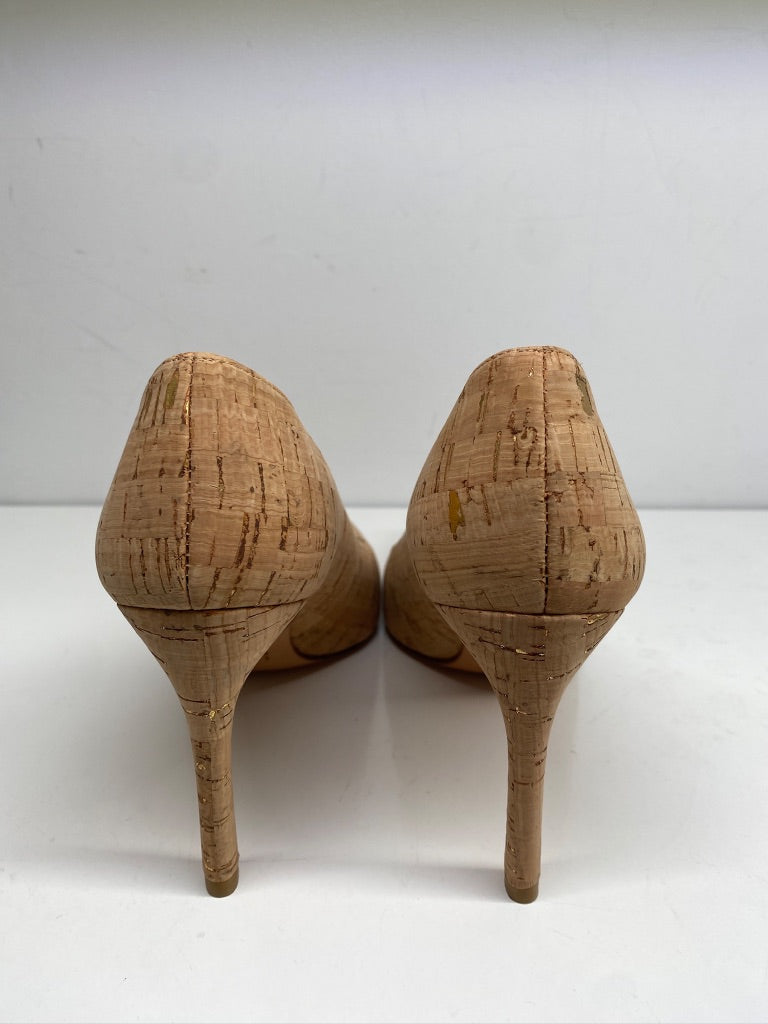 Stuart Weitzman Cork Heels Sz 6