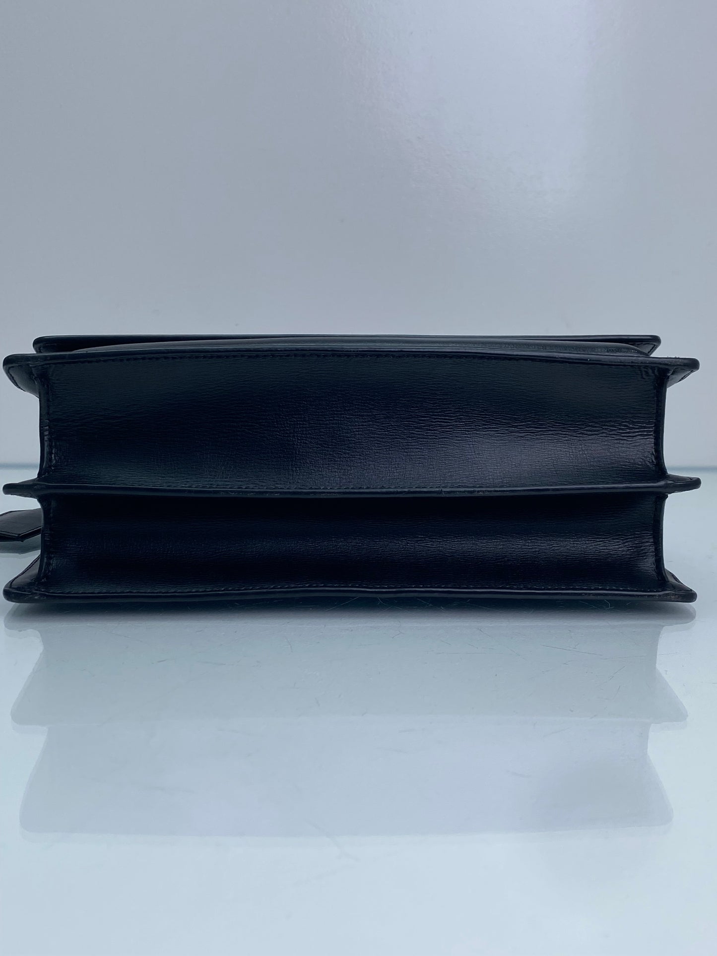 Saint Laurent Black Sunset Crossbody Bag BHW