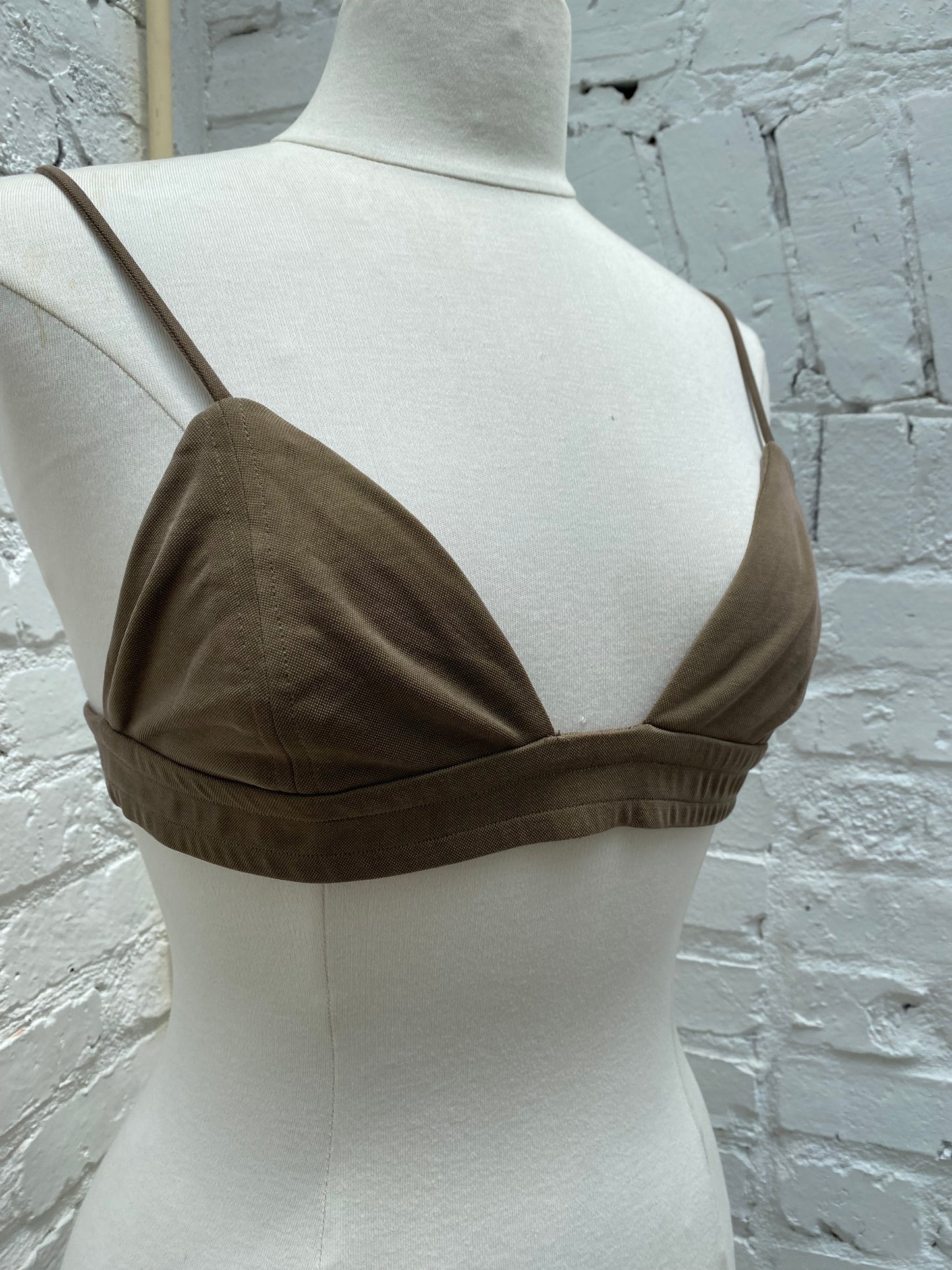 Mara The Label Brown Bra & Jogger Set, M