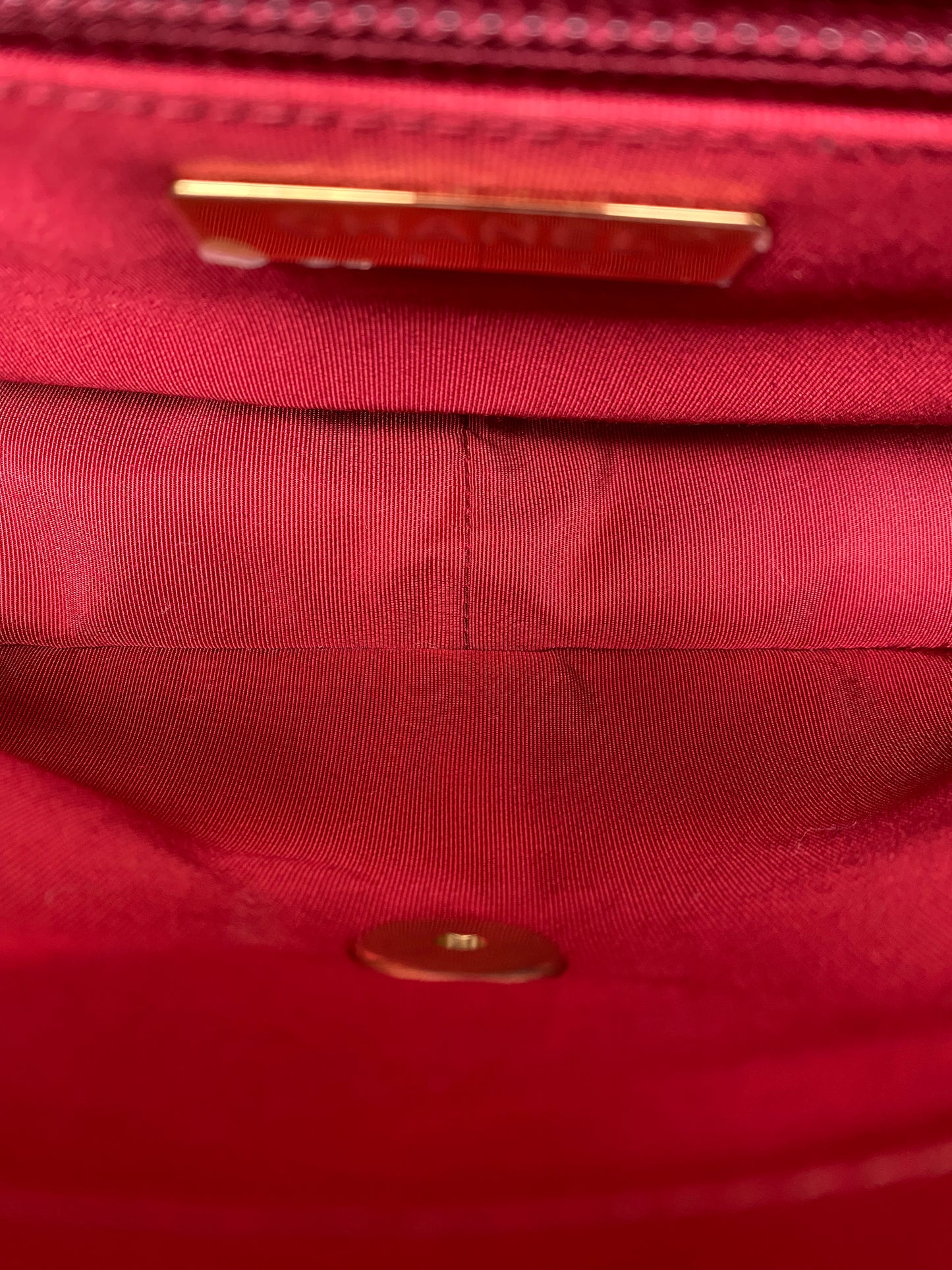 Chanel Red Quilted Medium Flap 19 Bag TTHW