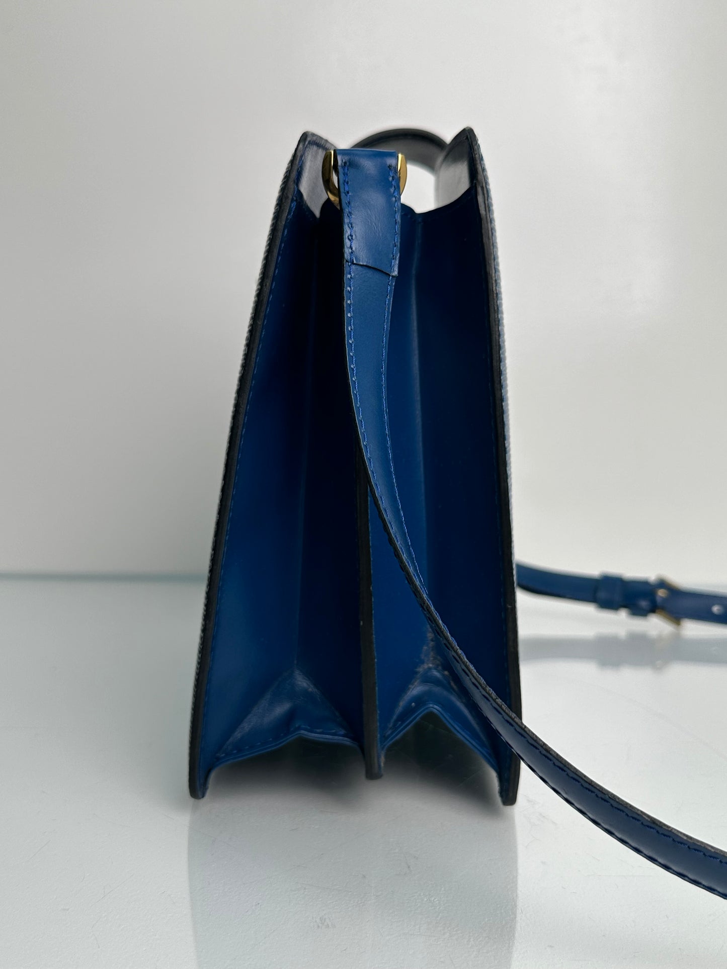 Louis Vuitton Vintage Blue Epi Crossbody