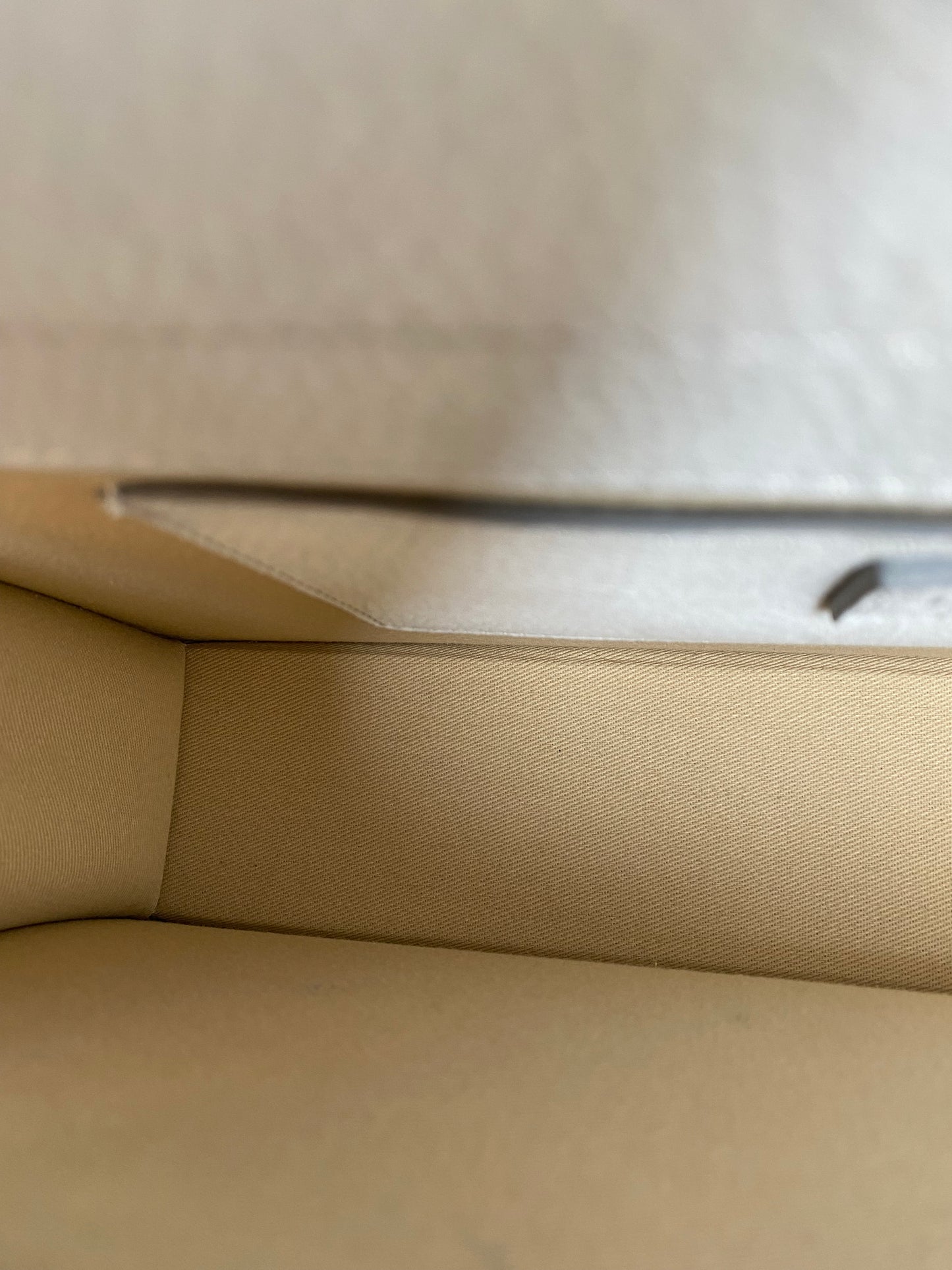 Jacquemus Grey Suede Le Grand Bambino Bag GHW