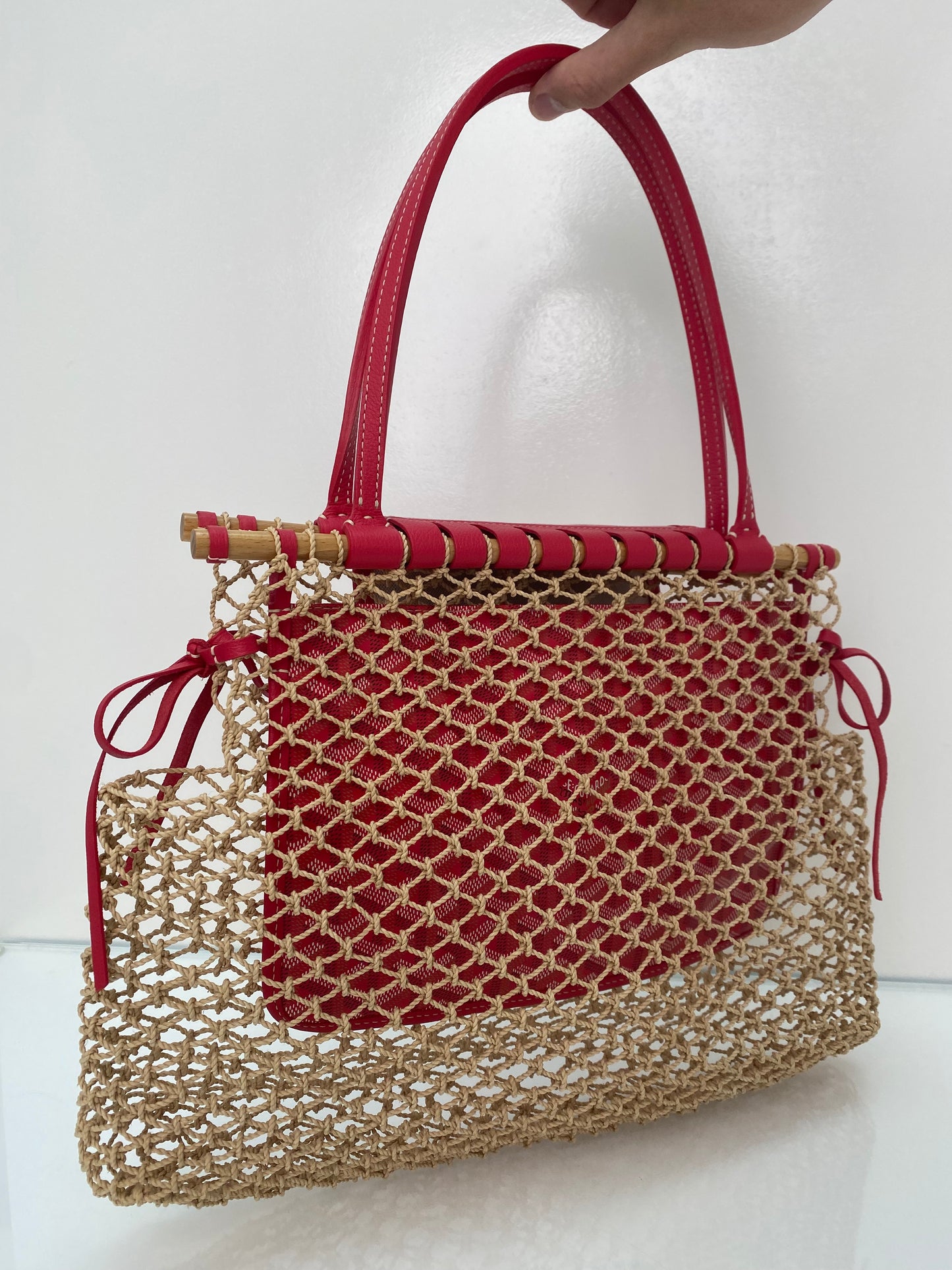 Goyard Fuschia Aligre Bag