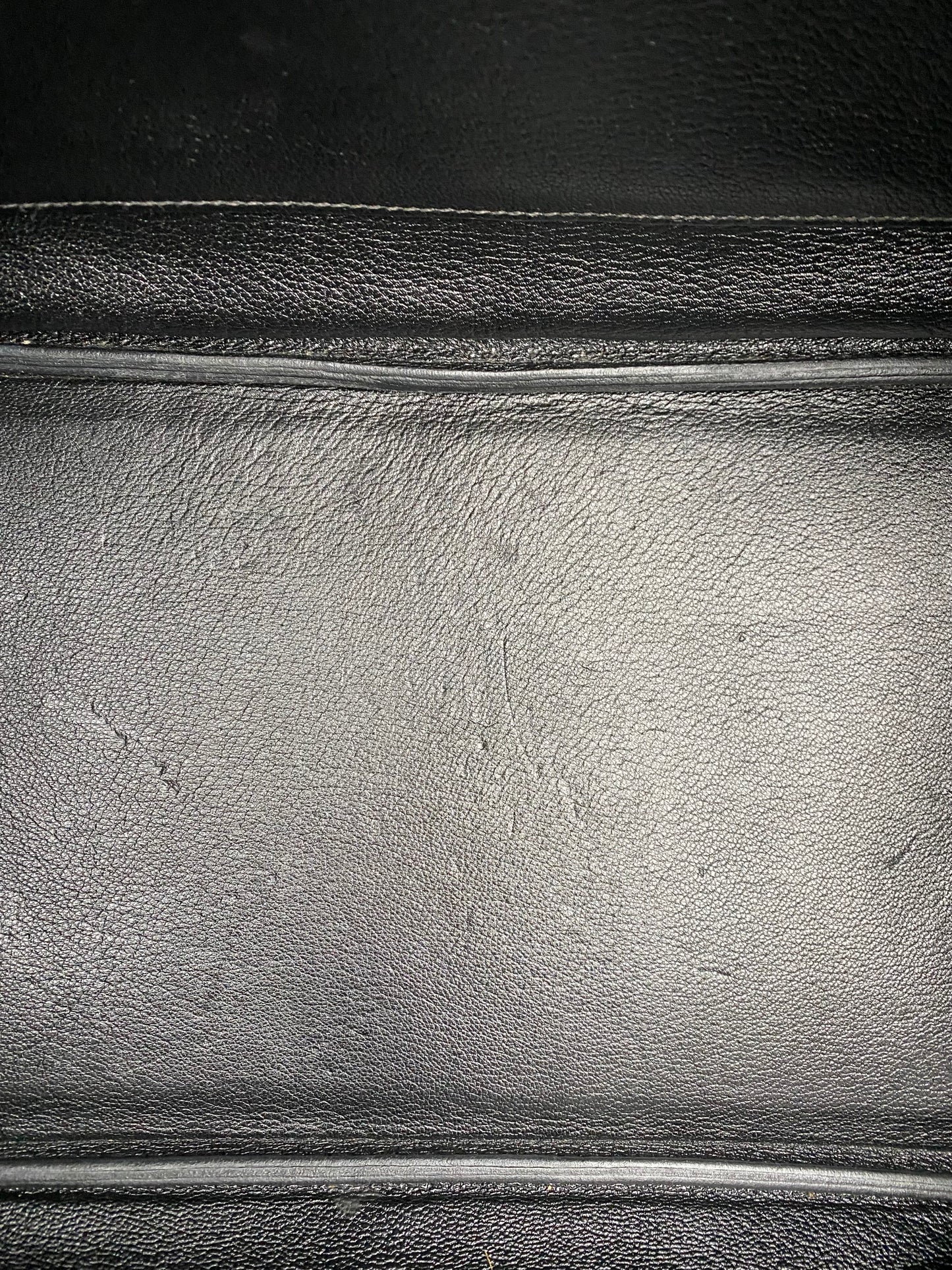 Hermes Birkin 35 Black Evercalf PHW #B