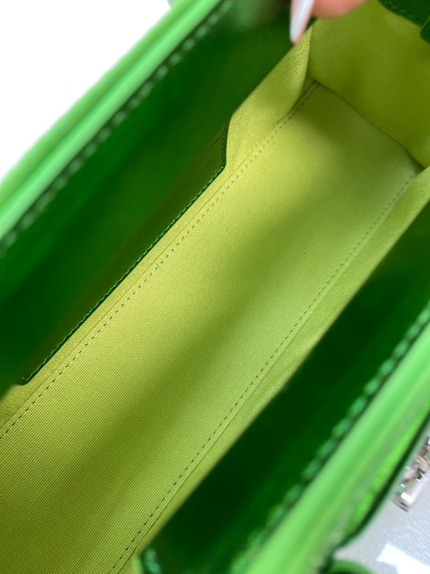 Givenchy Mini Antigona Stretch Green Rhinestone Bag SHW