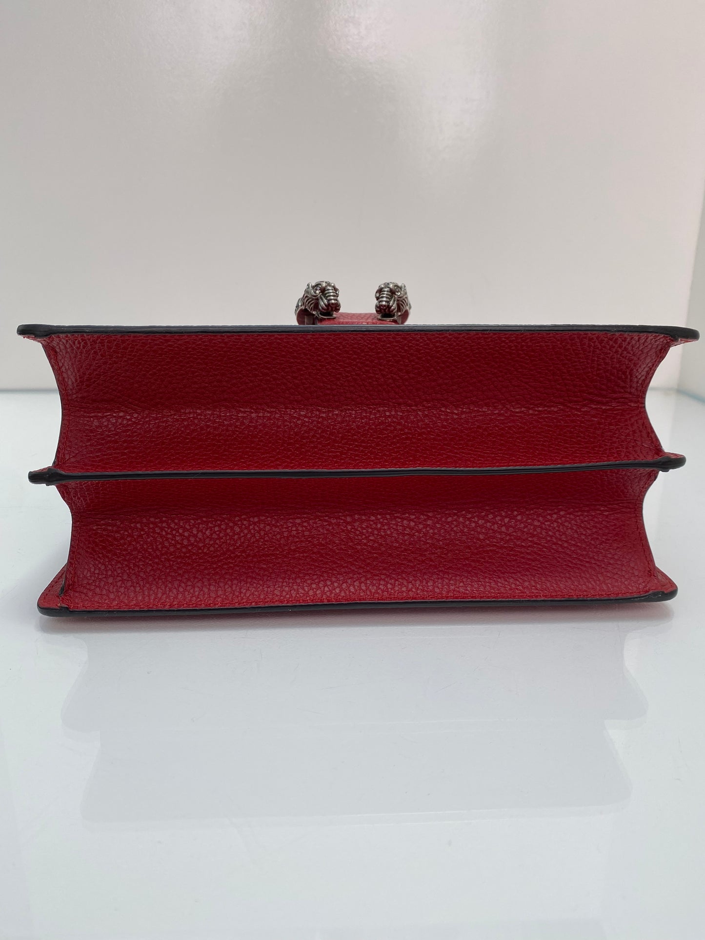 Gucci Red & Bamboo Top Handle Dionysus Bag
