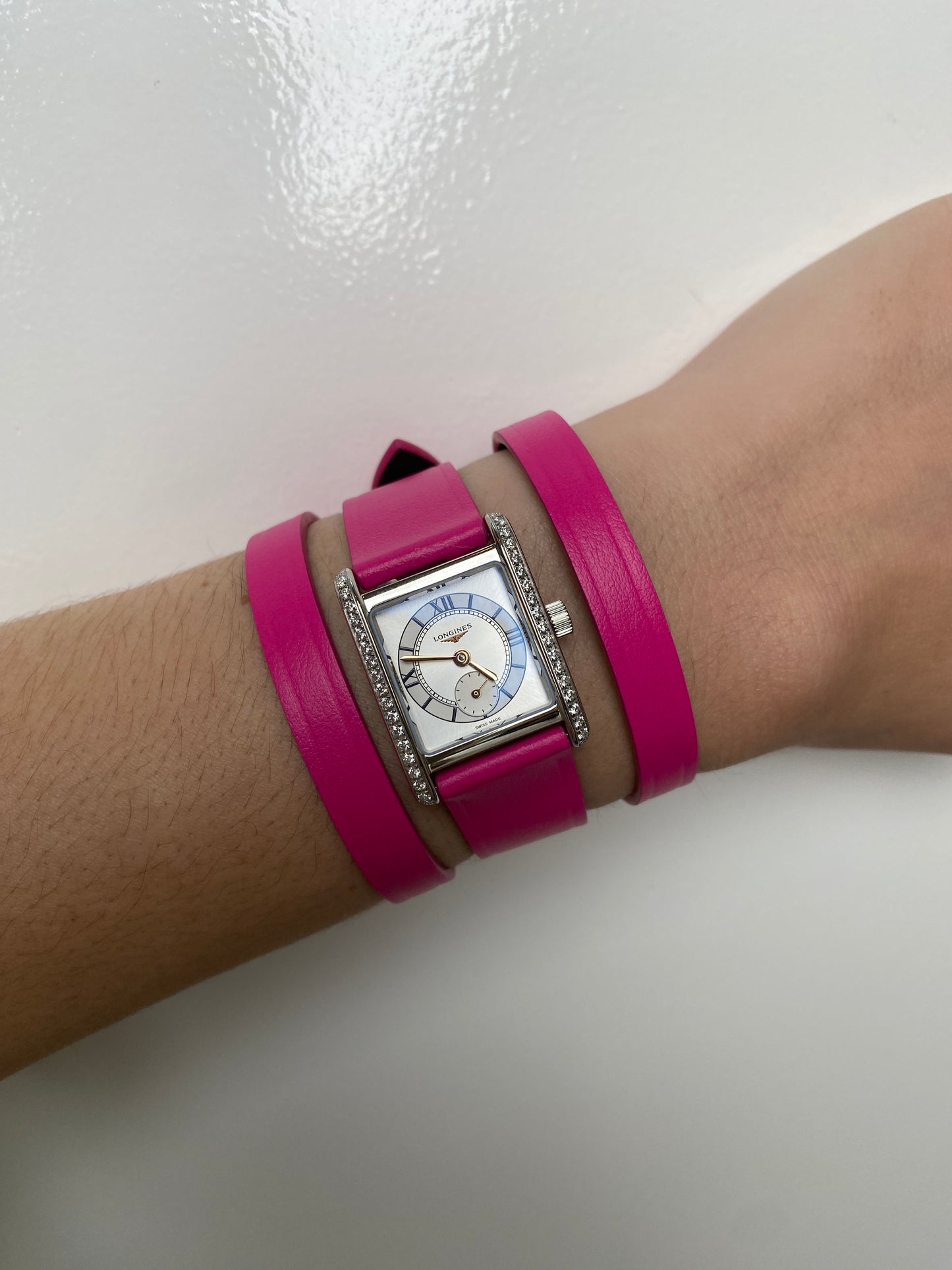 Logines Pink Diamond LE Watch