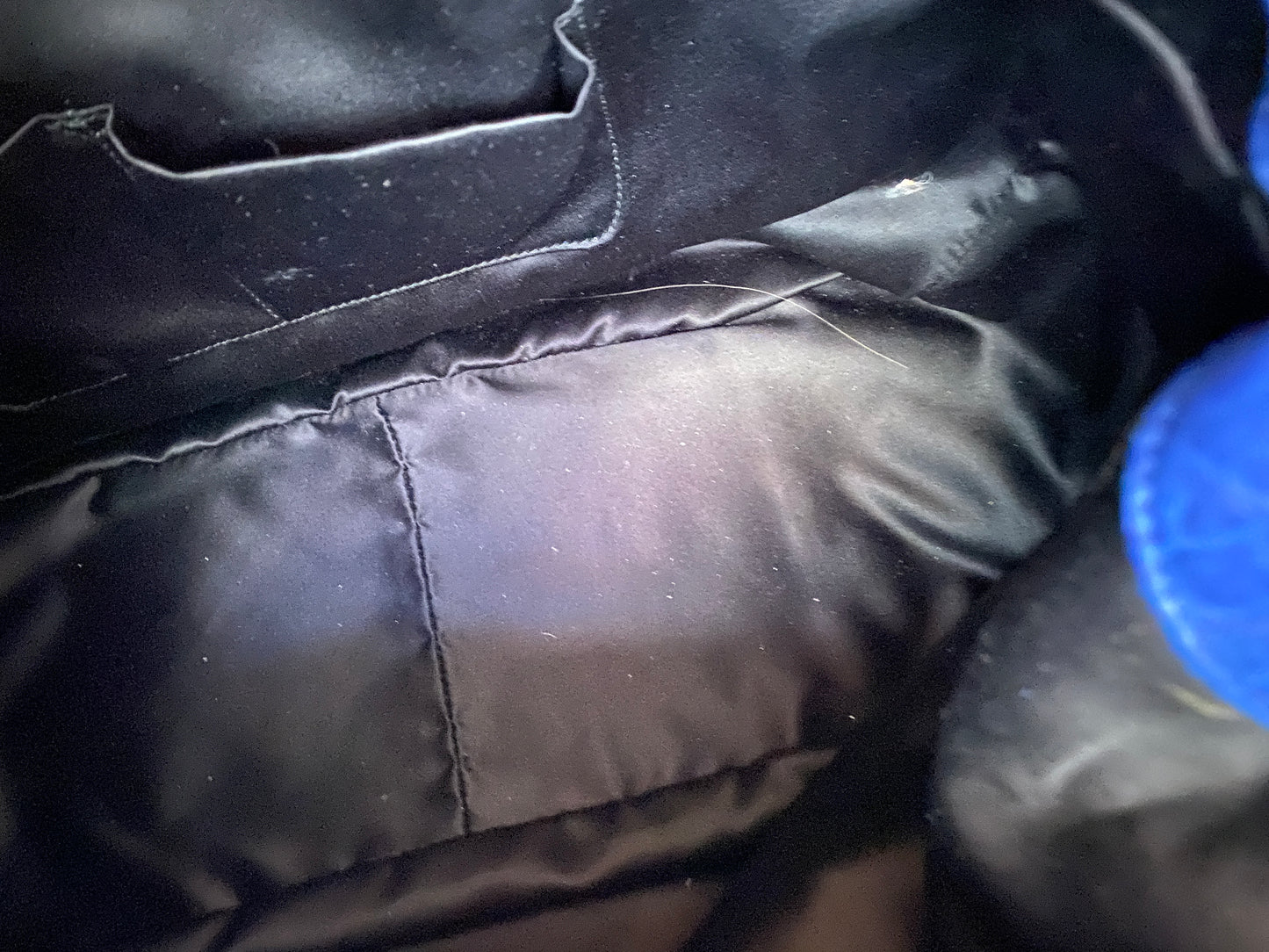 Saint Laurent Blue Shoulder Bag