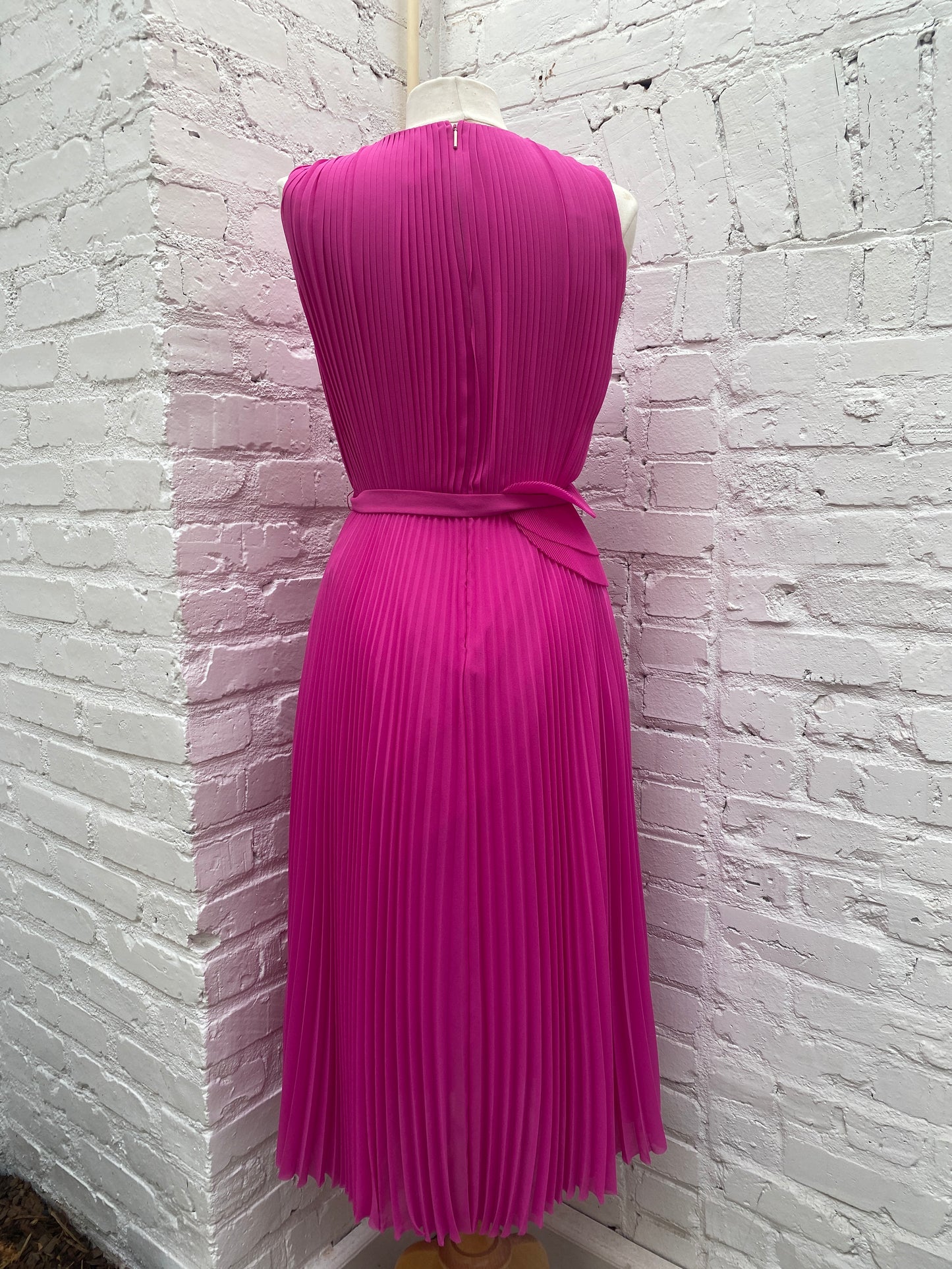 Jason Wu Purple Pleated Dress, 4
