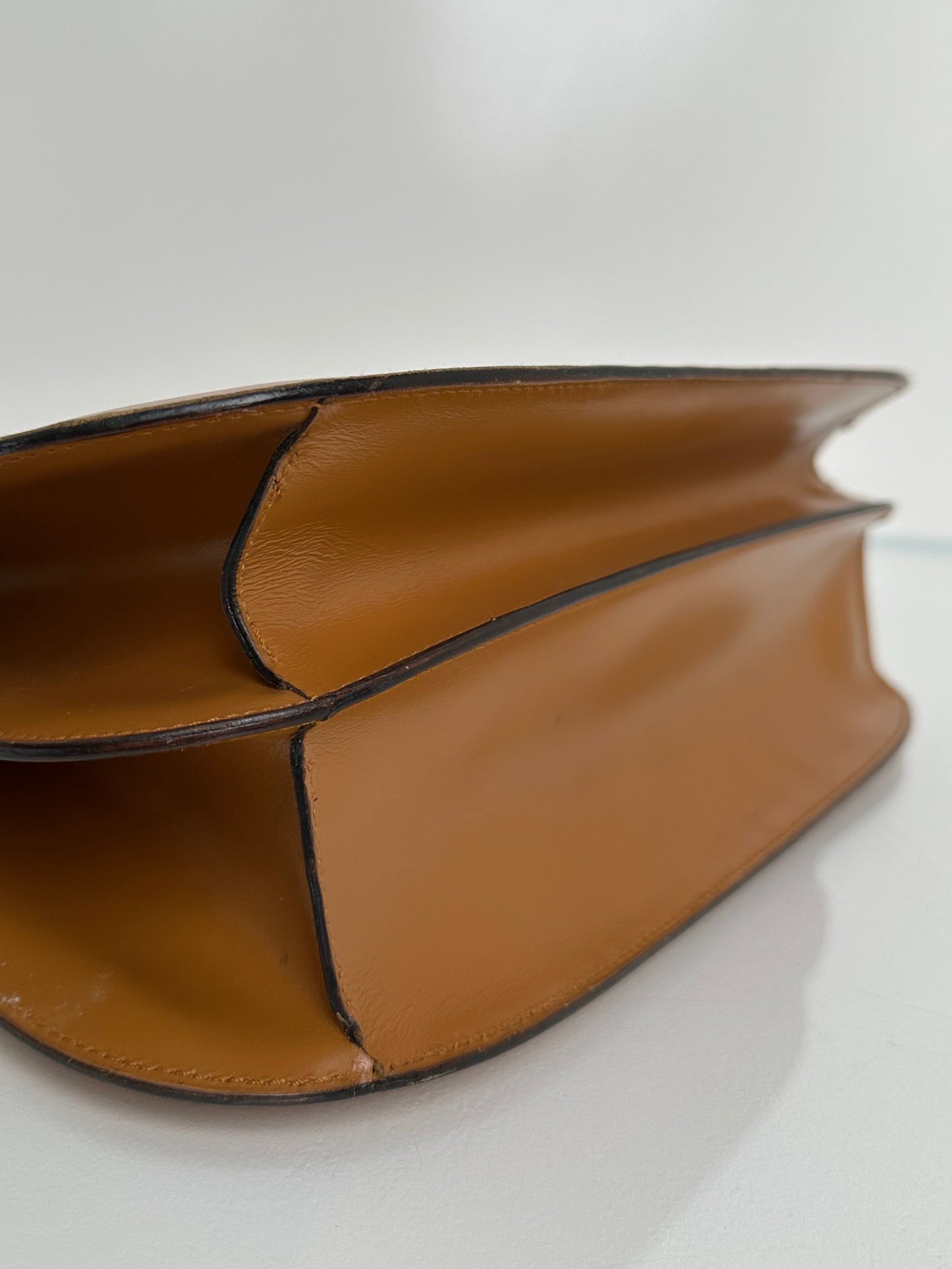 Celine Gold Calfskin Shoulder Bag GHW (As Is)