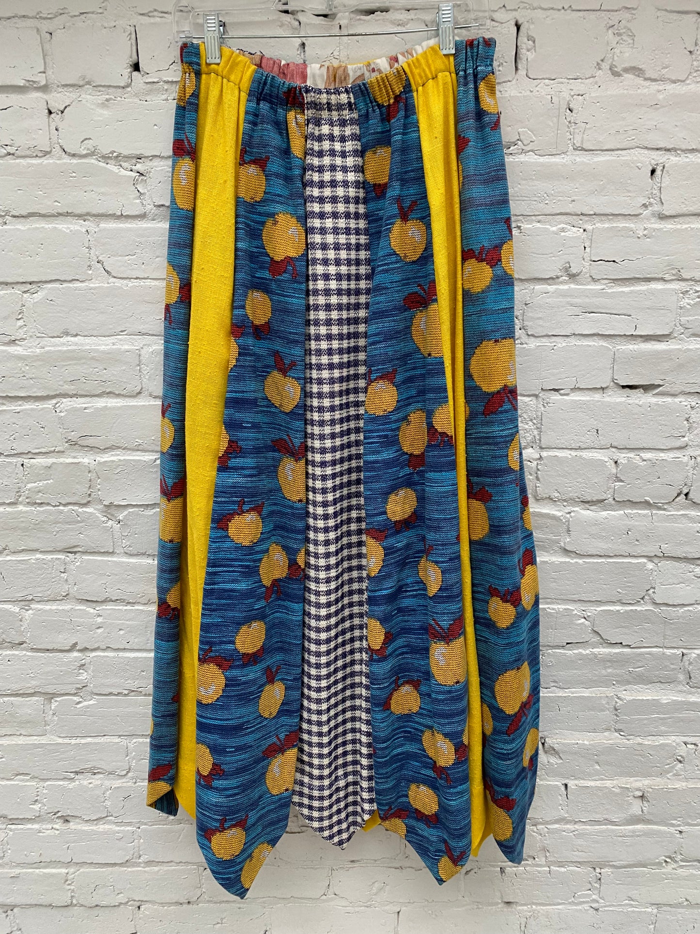 Chessa Davis Yellow & Blue Skirt