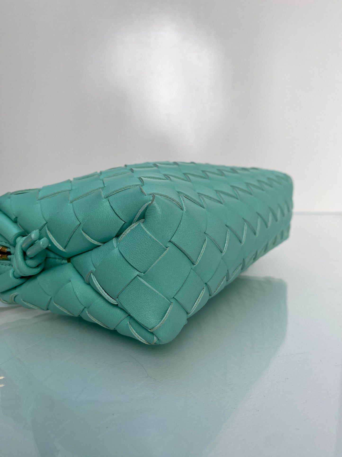 Bottega Veneta Blue Candy Loop Bag