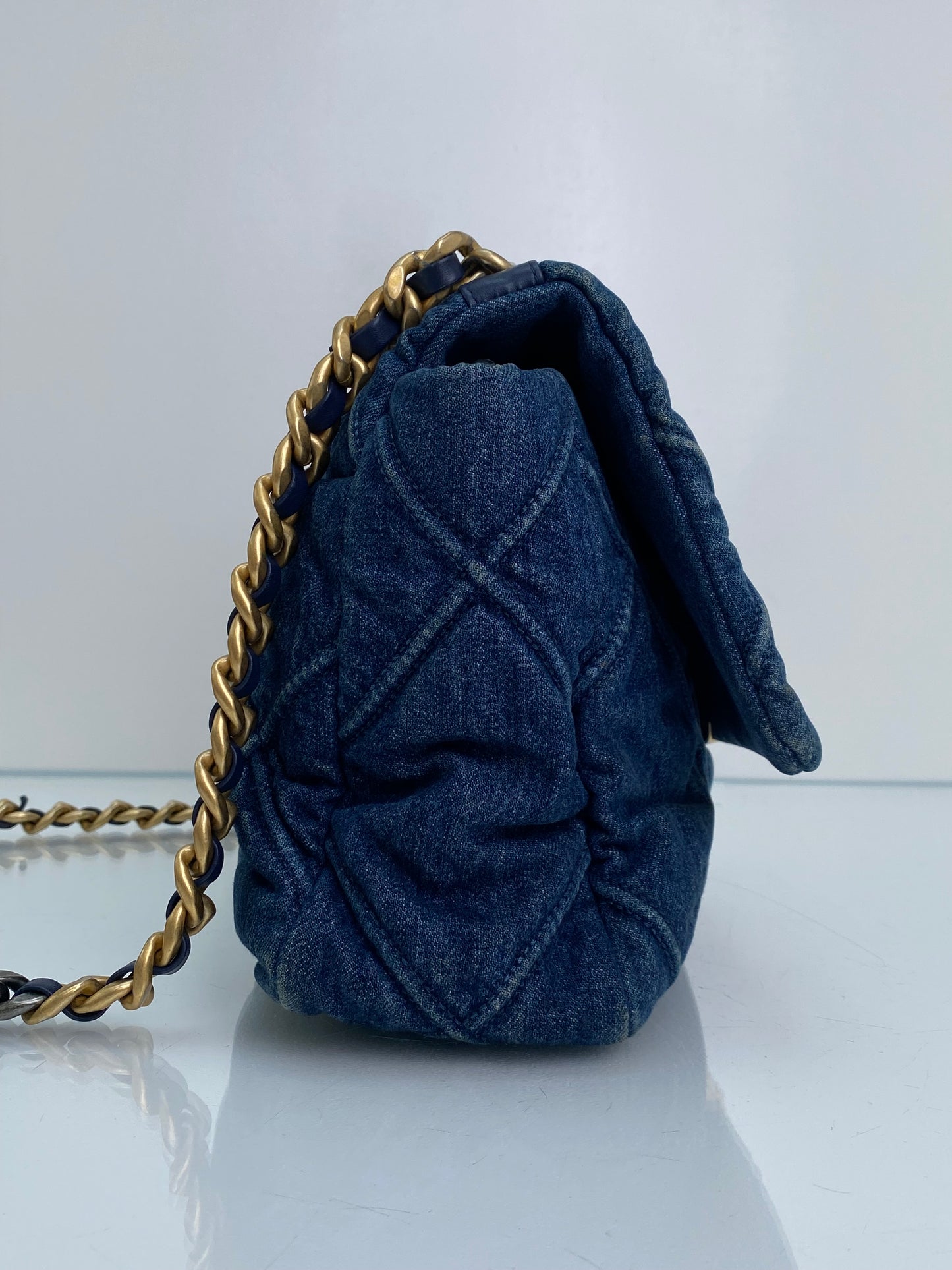 Chanel Denim 19 Flap Bag TTHW