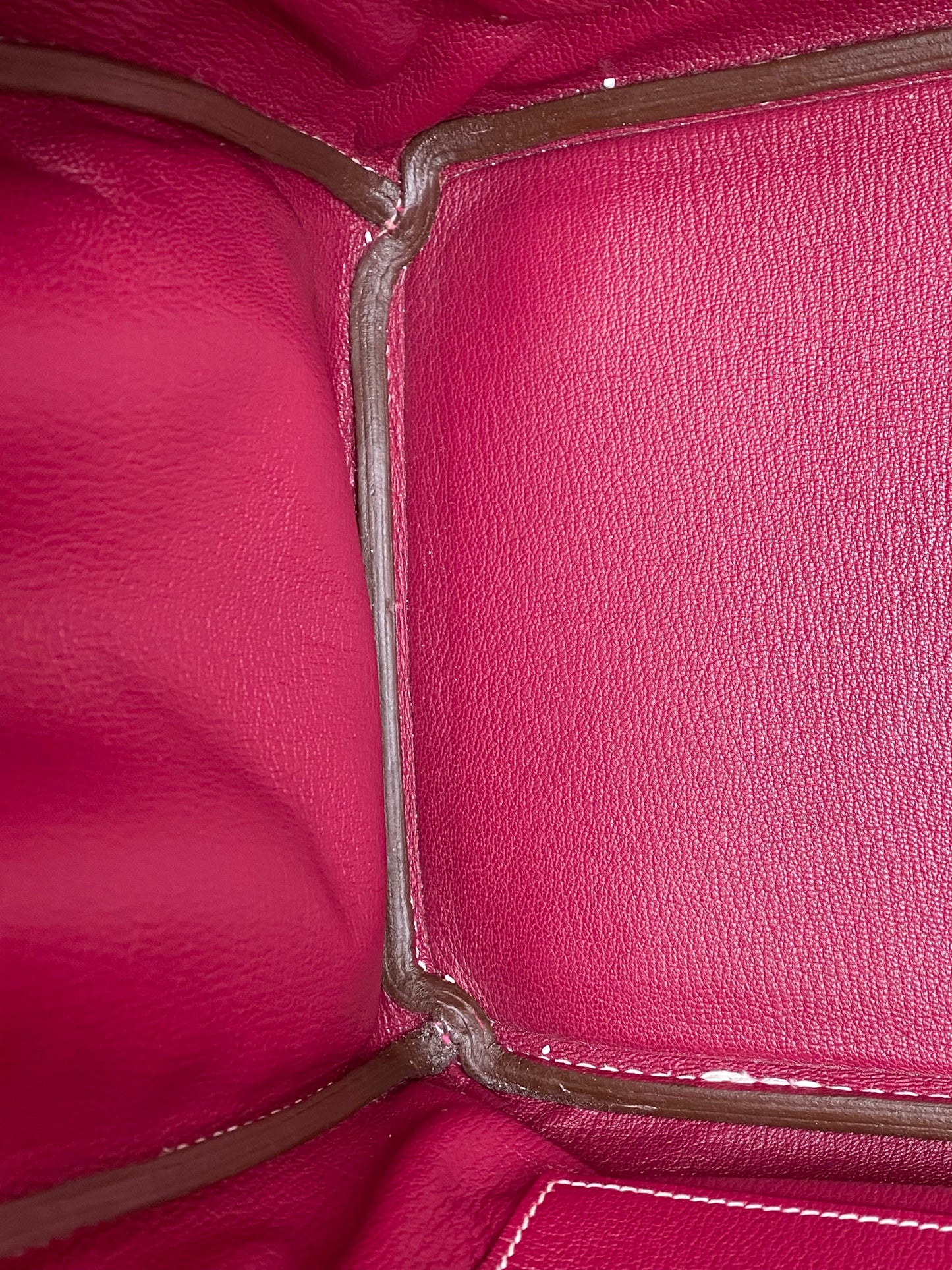 Hermes Birkin 35 Rose Tyrien Candy PHW #N