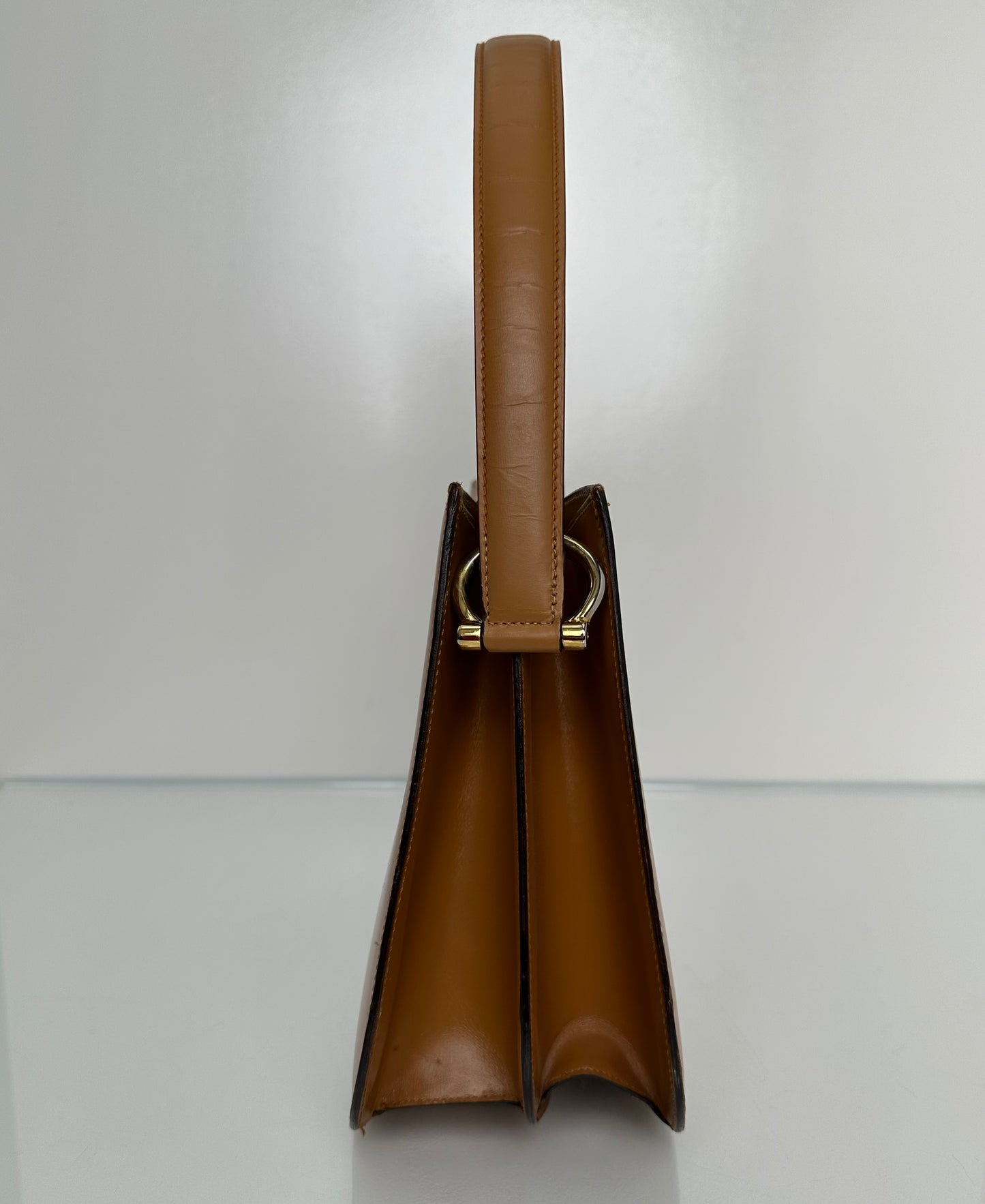 Celine Gold Calfskin Shoulder Bag GHW (As Is)