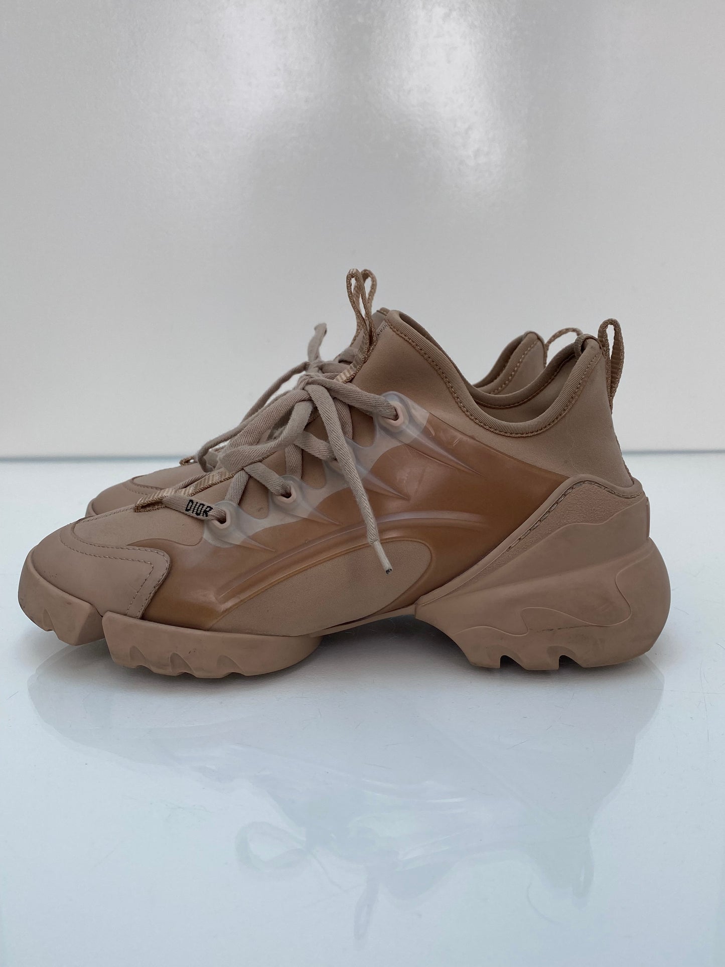 Dior Tan Mauve Sneakers, 38